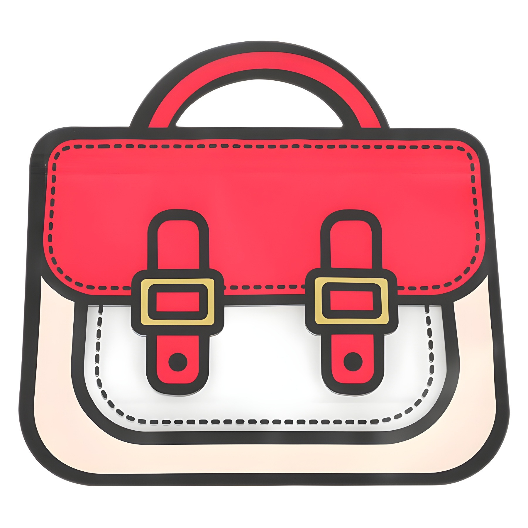 Creative zipper 10 pcs gift bag