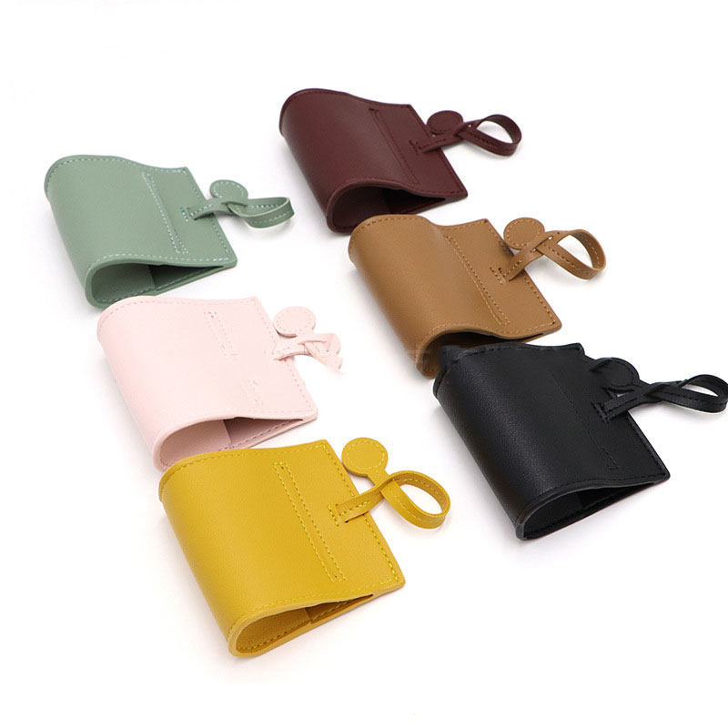 Leather Case Convenient Dog Poop Collection Bag