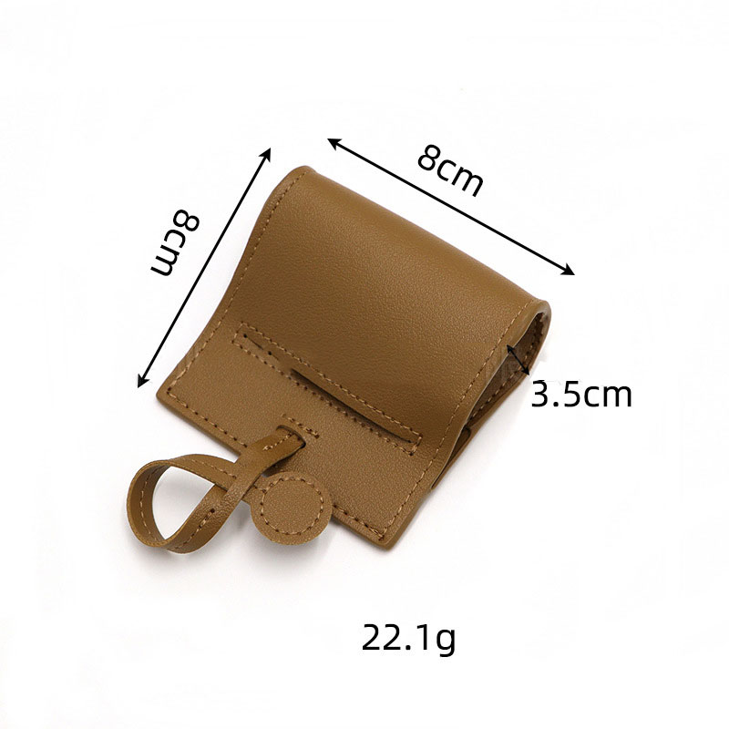 Leather Case Convenient Dog Poop Collection Bag