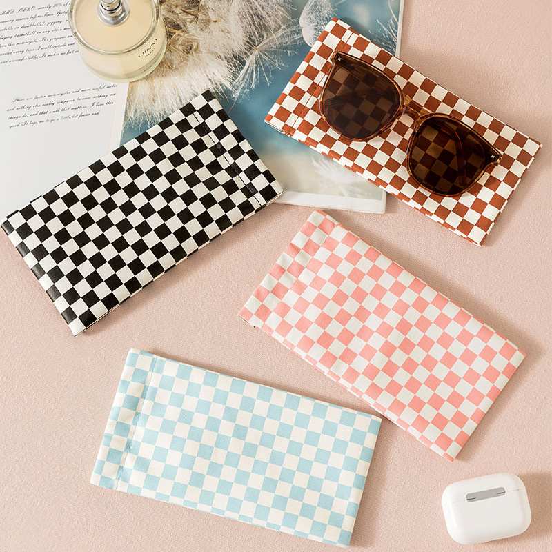 Automatic Closing Glasses Pouch Fashion Sunglasses Storage Bag
