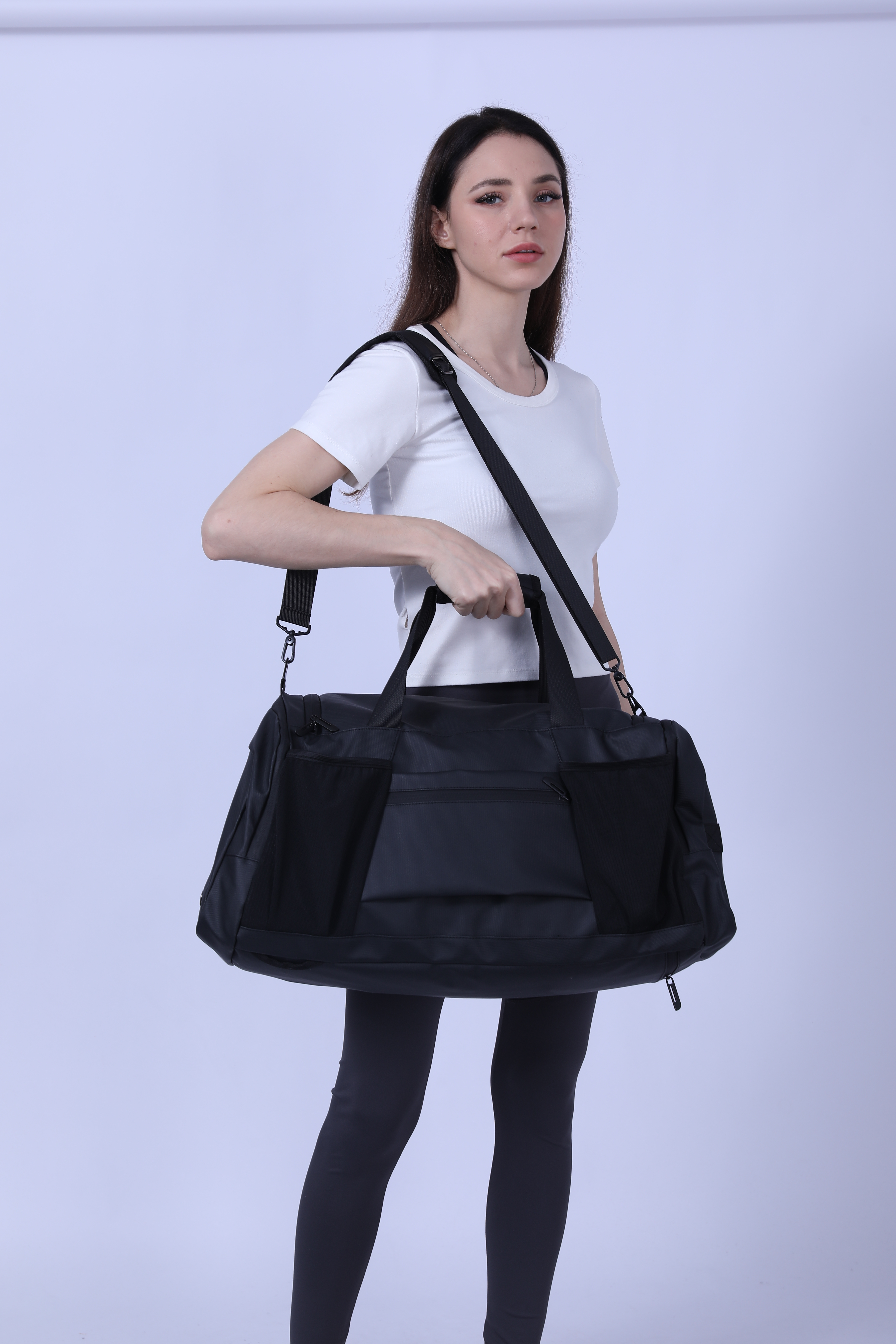 Waterproof PU Stylish Design Duffle Bag