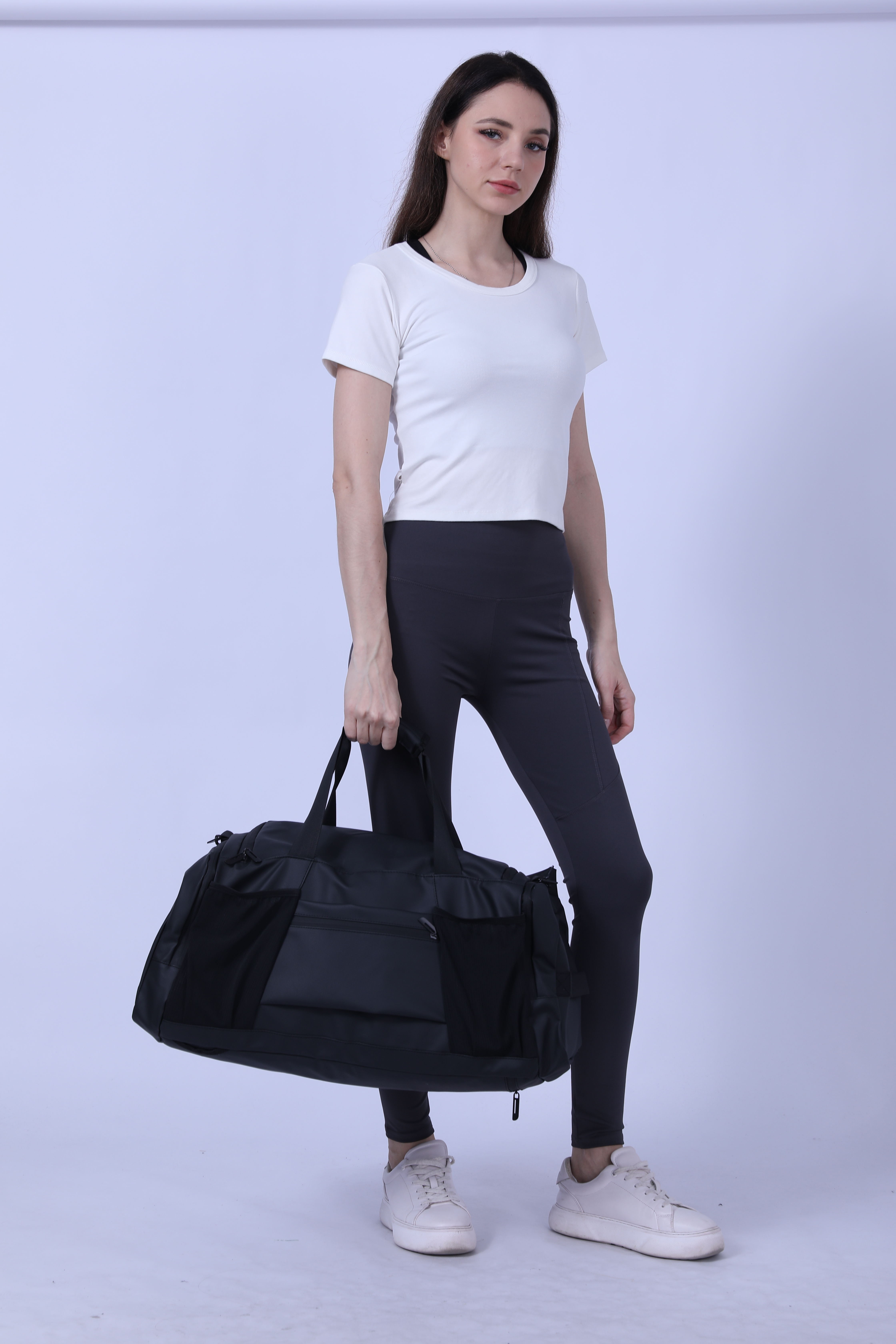 Waterproof PU Stylish Design Duffle Bag