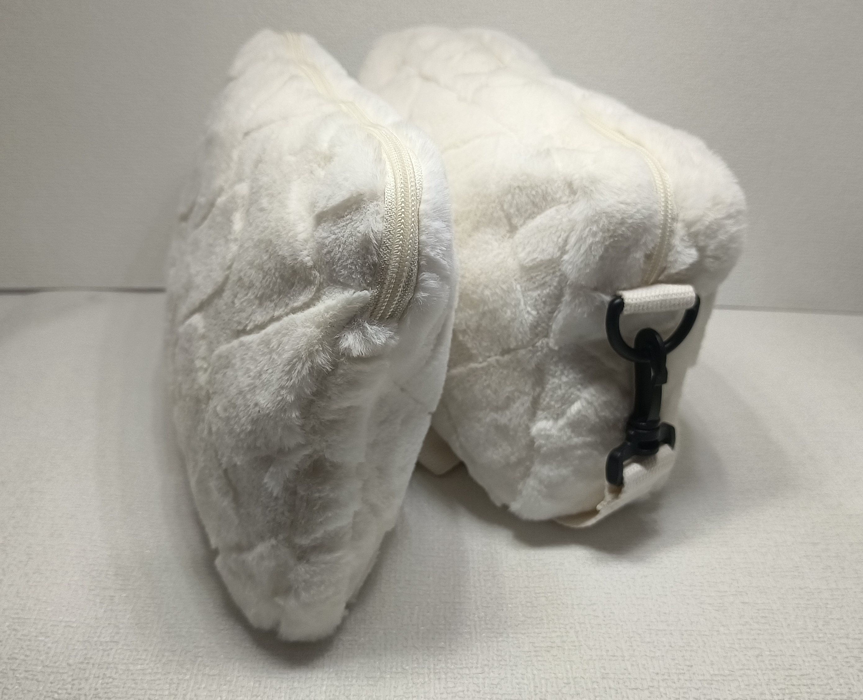 Faux Fur Shoulder Bag Set