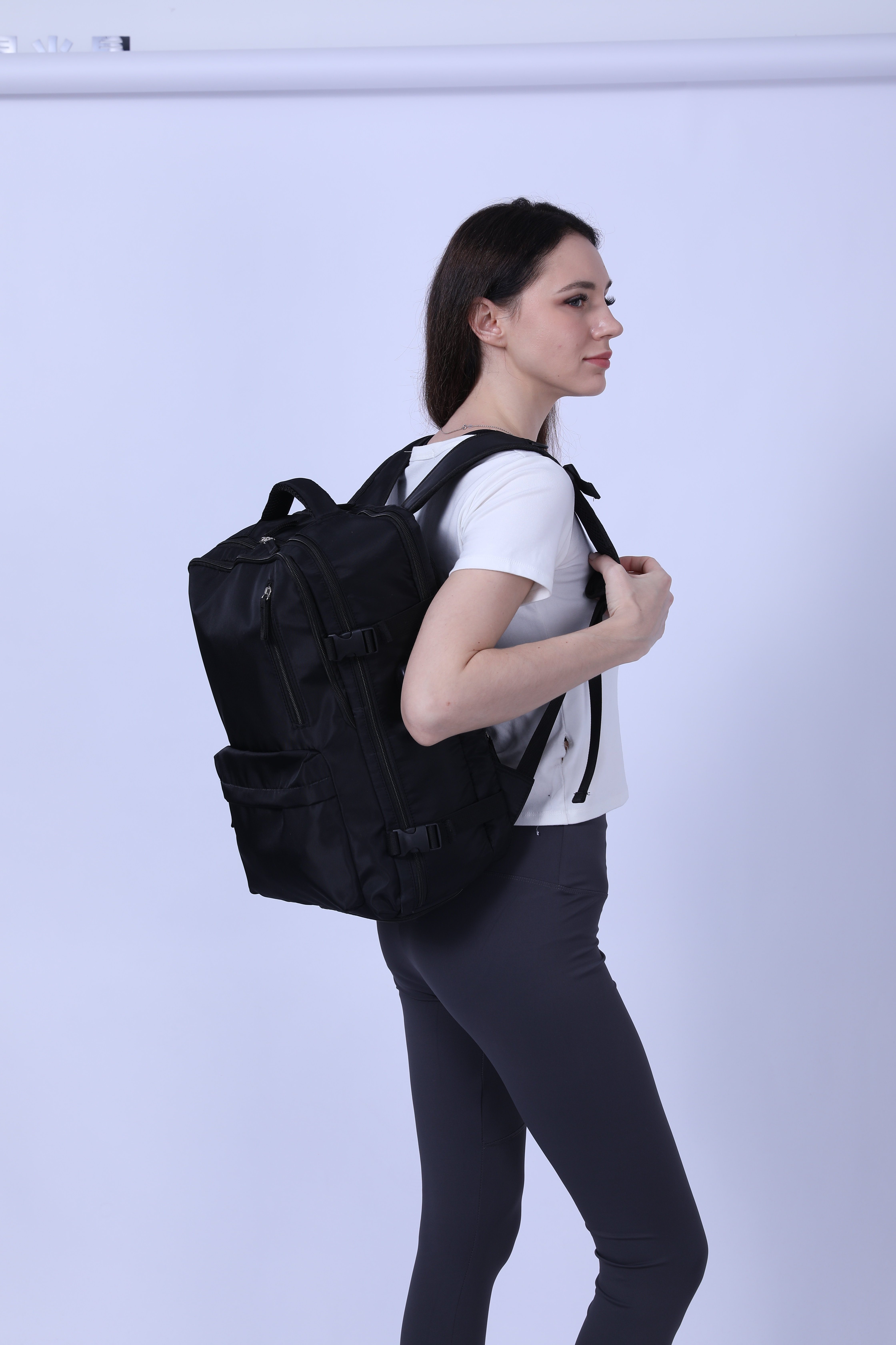Waterproof PU Travel Backpack