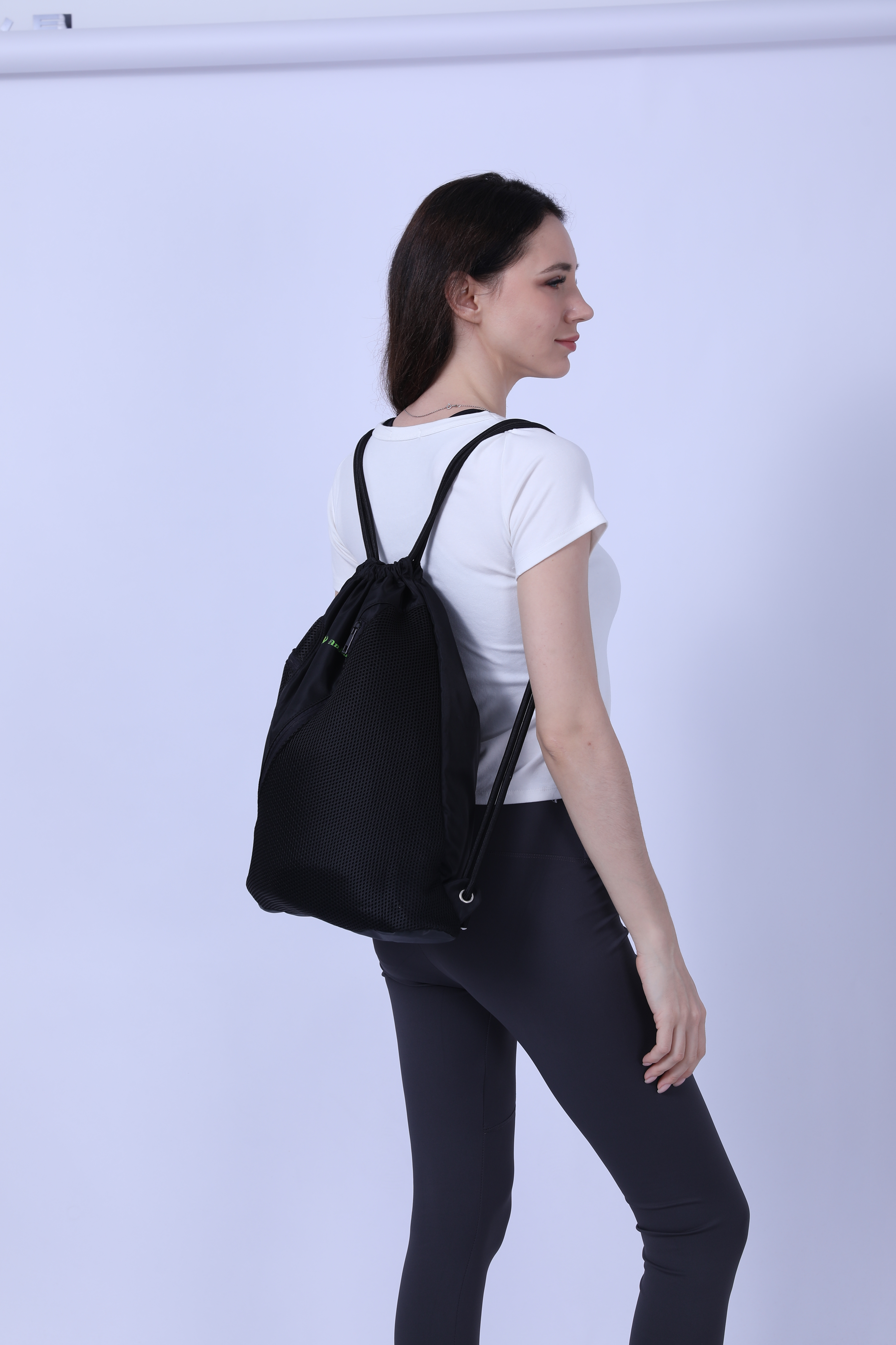 Waterproof Polyester Sports Drawstring Bag