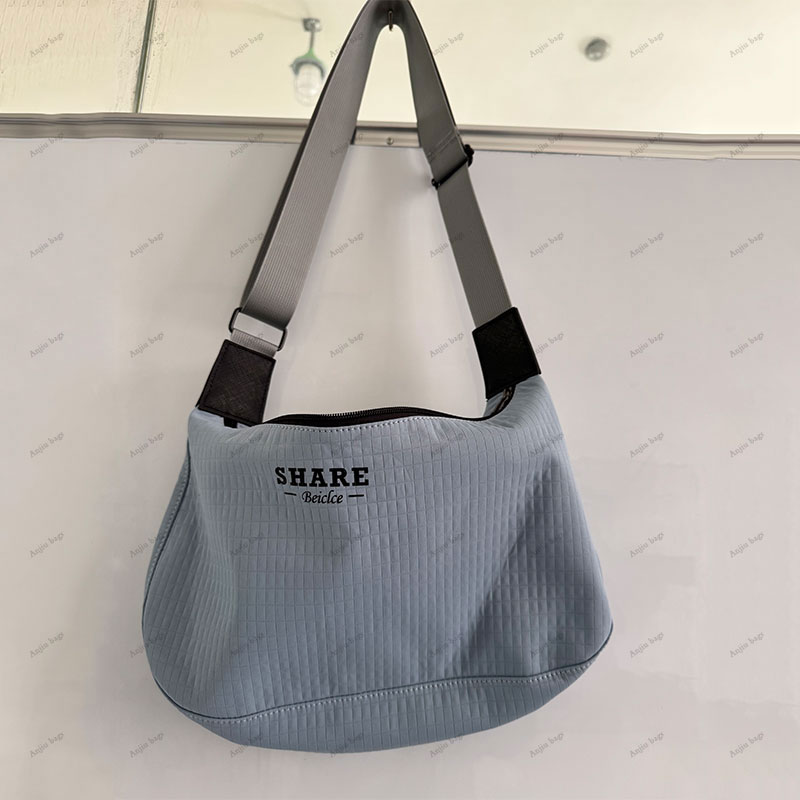 Anjiu Custom Blue Crossbody Bag