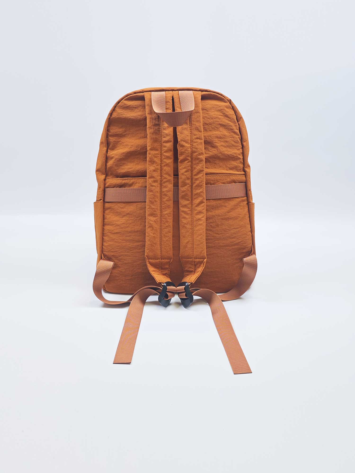 Korean style solid color large capacity simple backpack