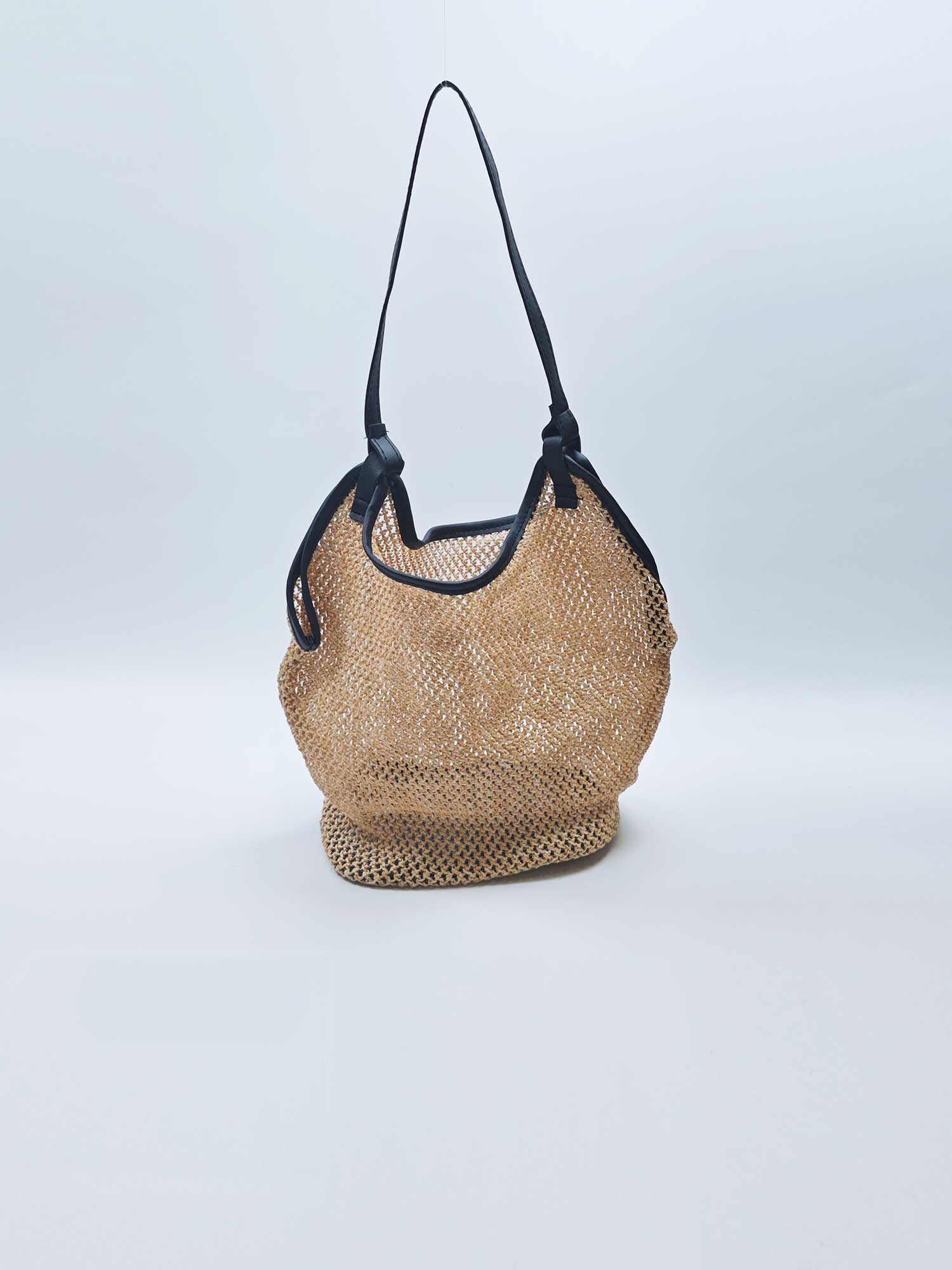 Beach holiday woven handbag for women