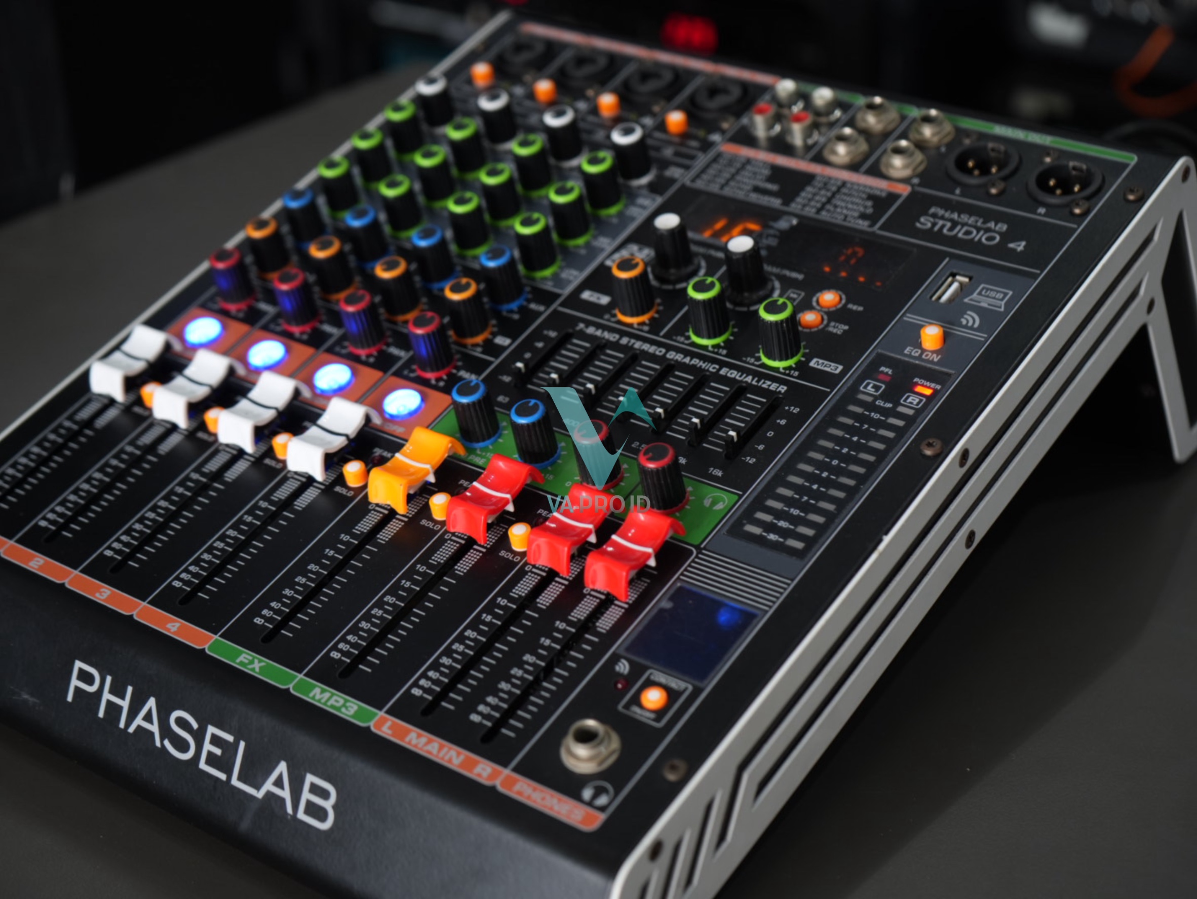mixer audio Phaselab Studio