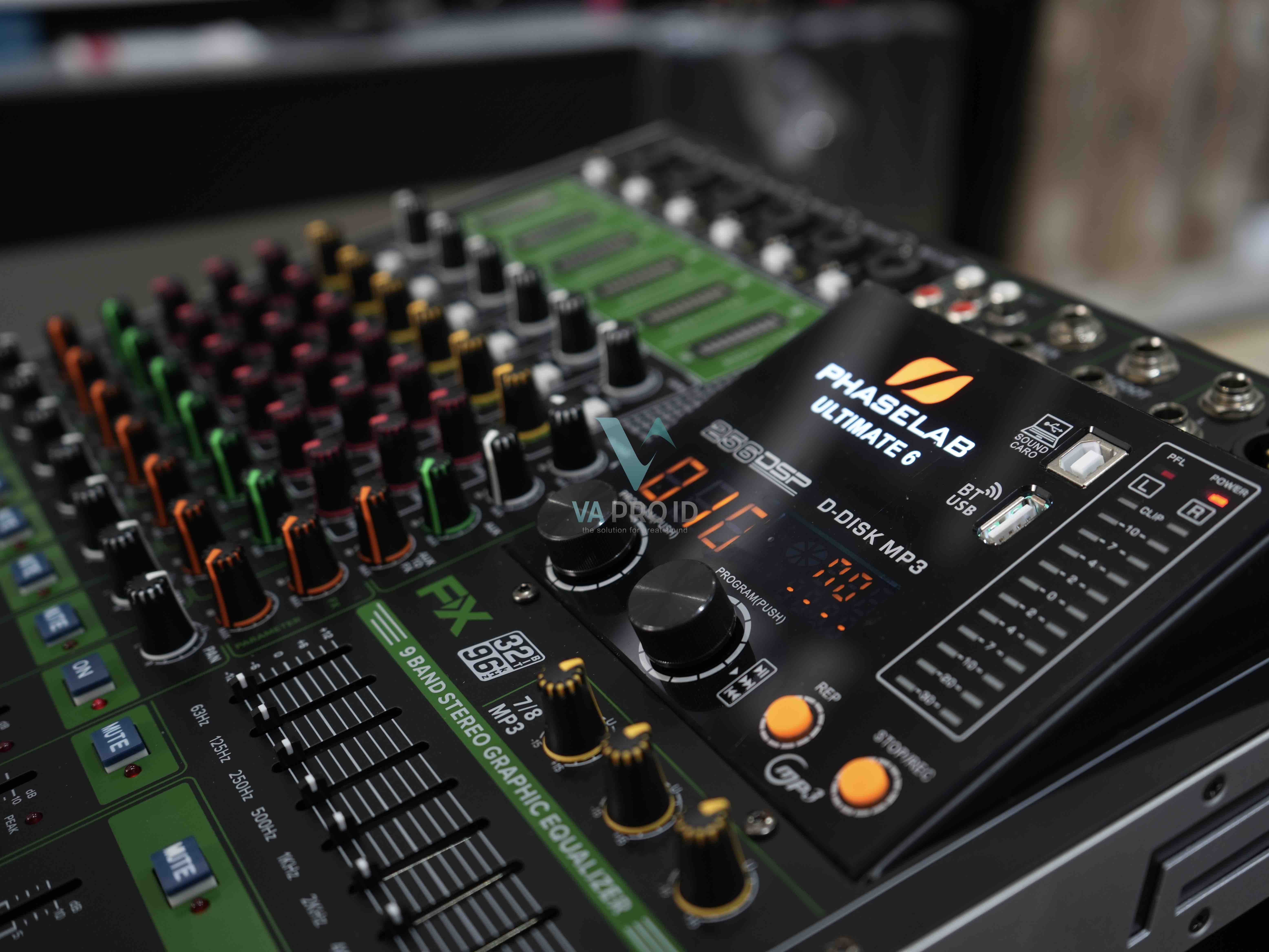 Mixer audio Phaselab ultimate series