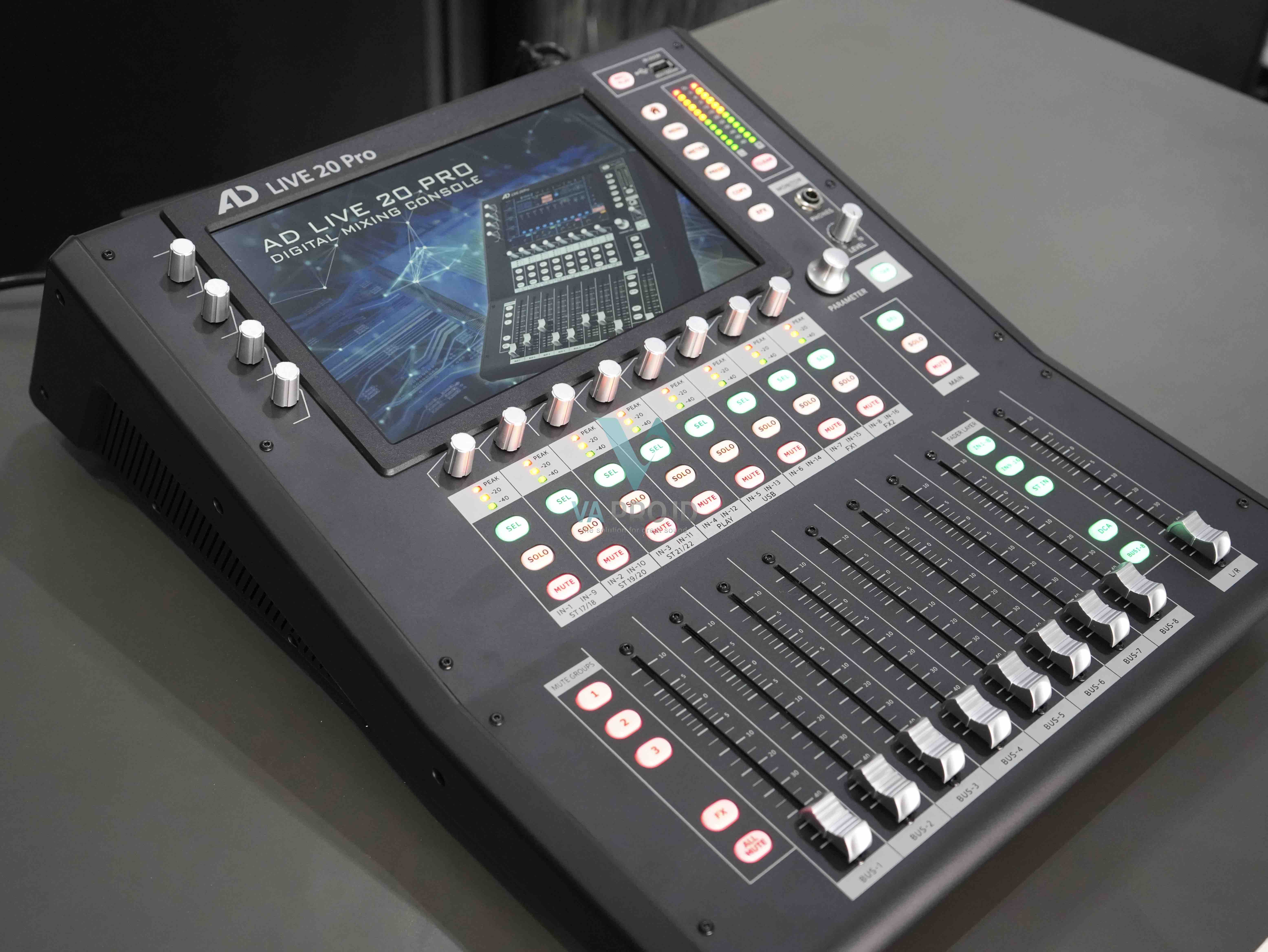 Mixer audio digital AD Live 20 pro 16chanel