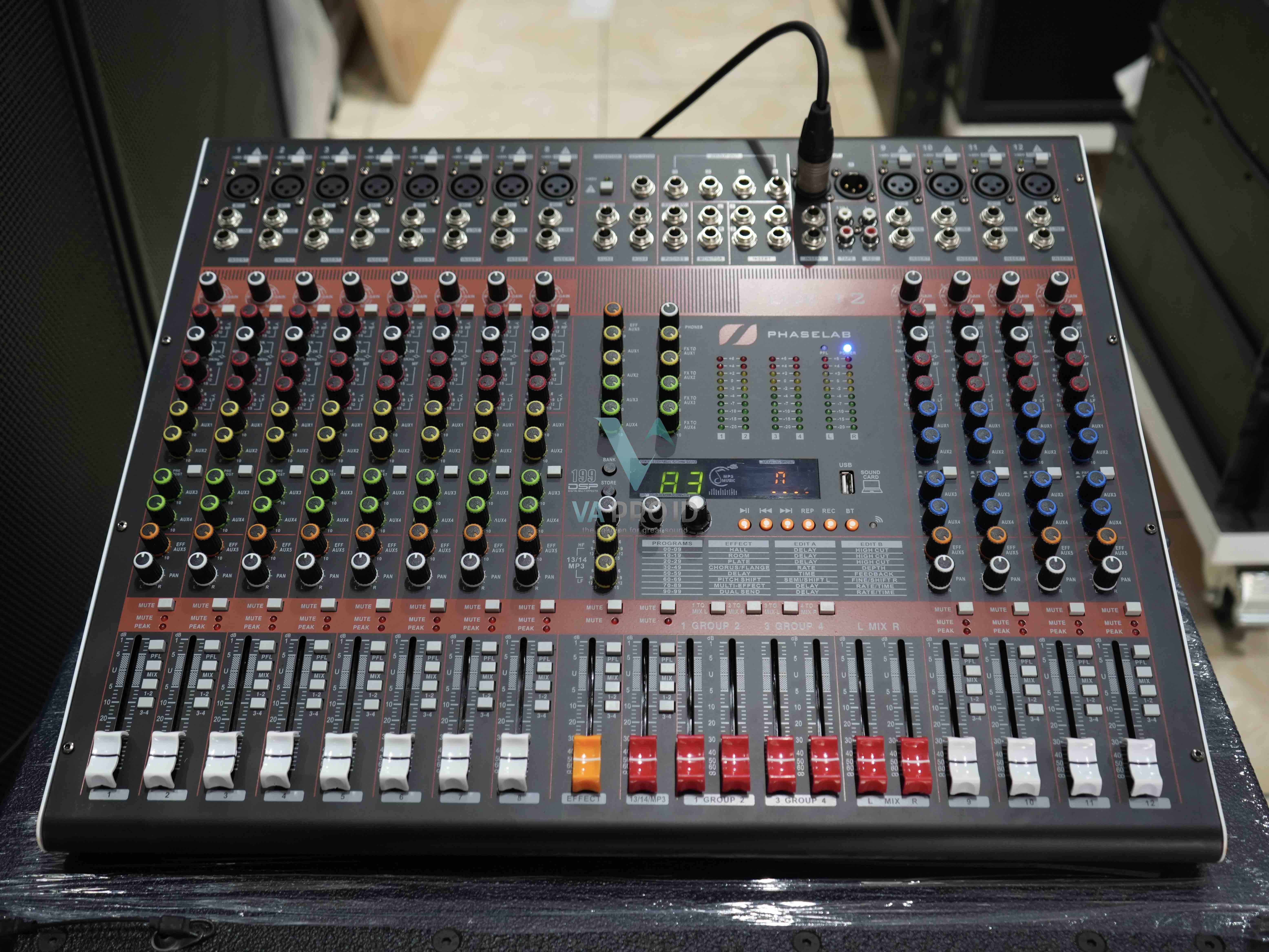 Mixer audio Phaselab Live series