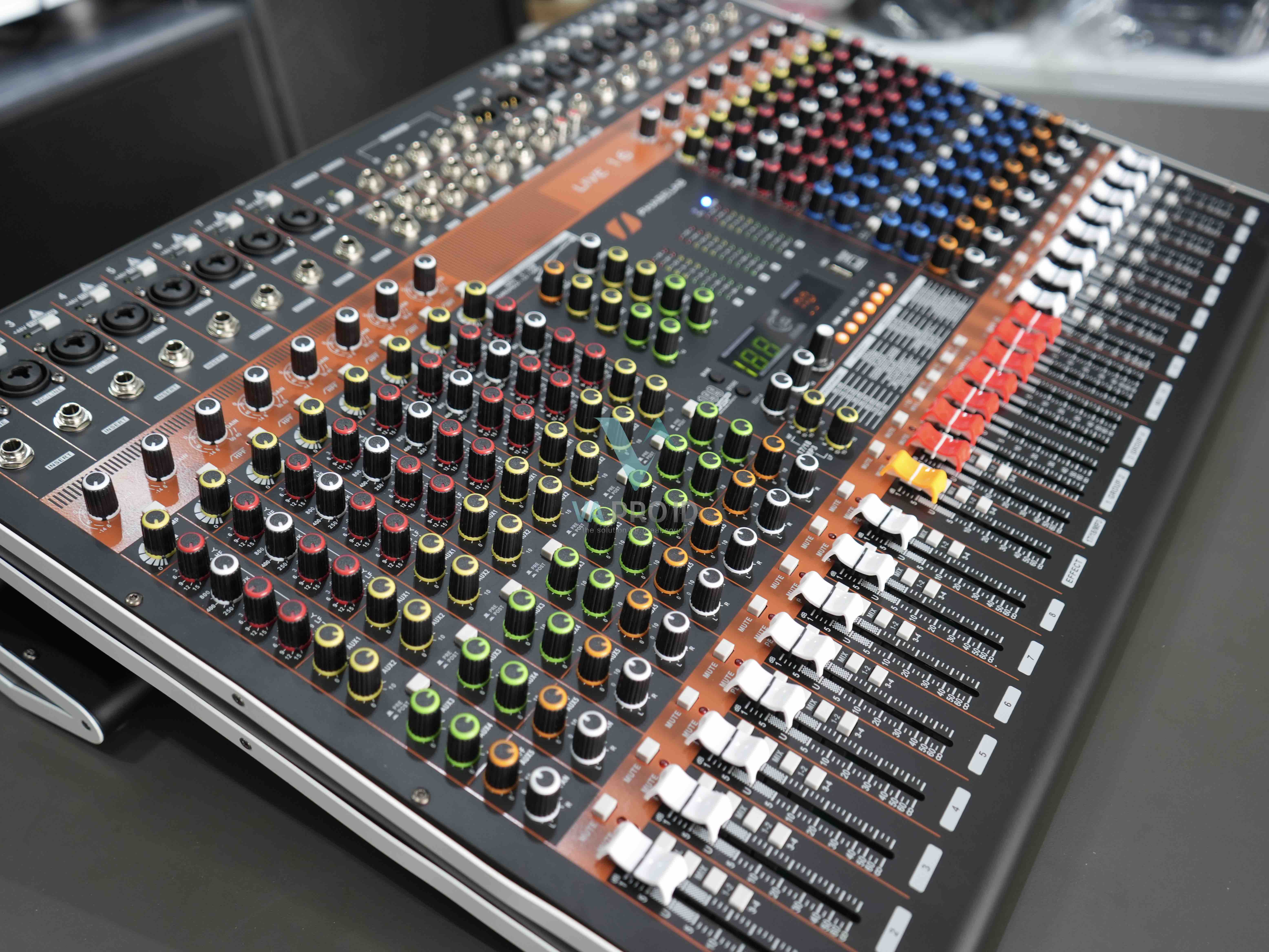 Mixer audio Phaselab Live series