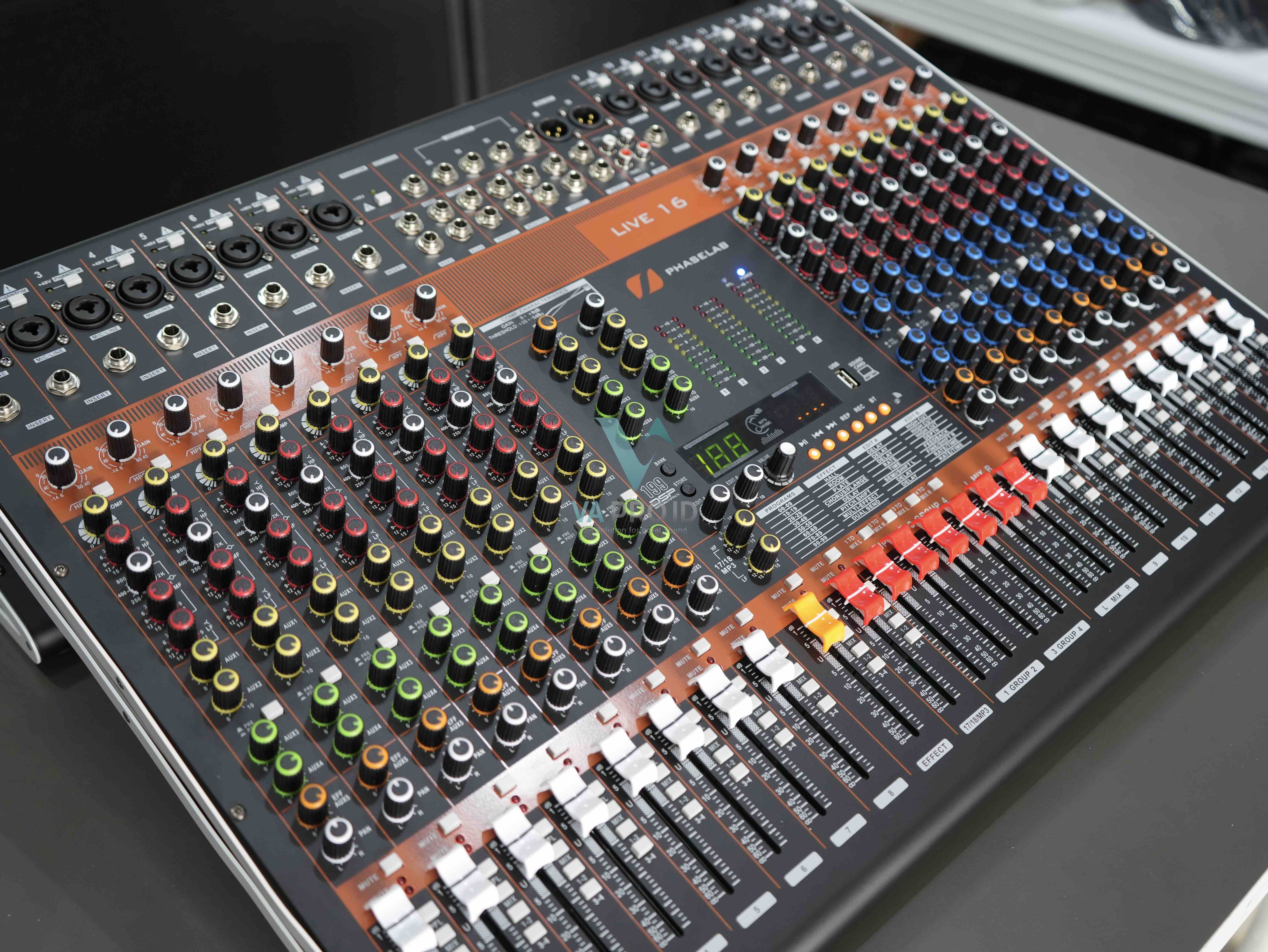 Mixer audio Phaselab Live series