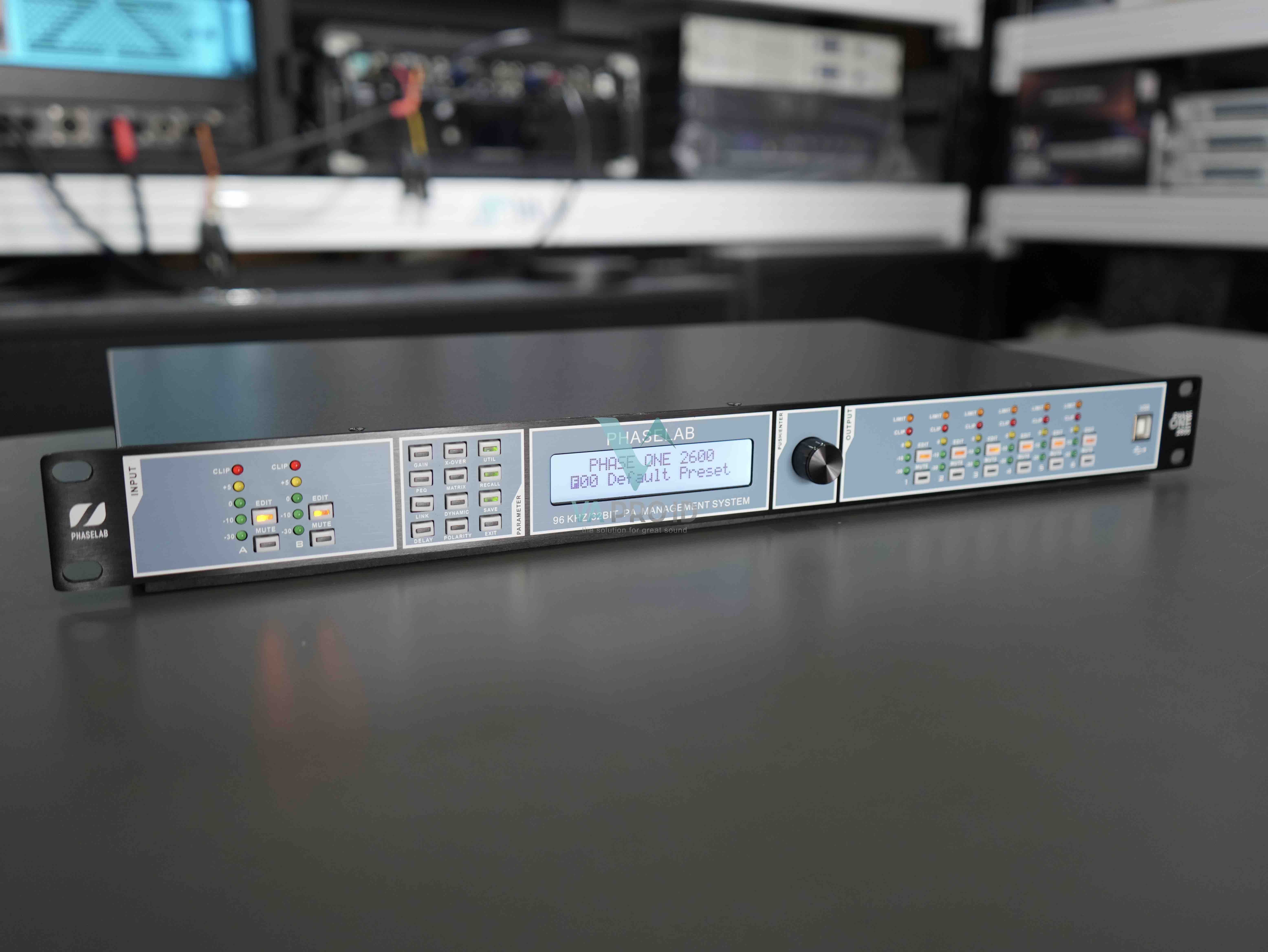 Dynamic prosessor speaker management Phaselab phaseone series