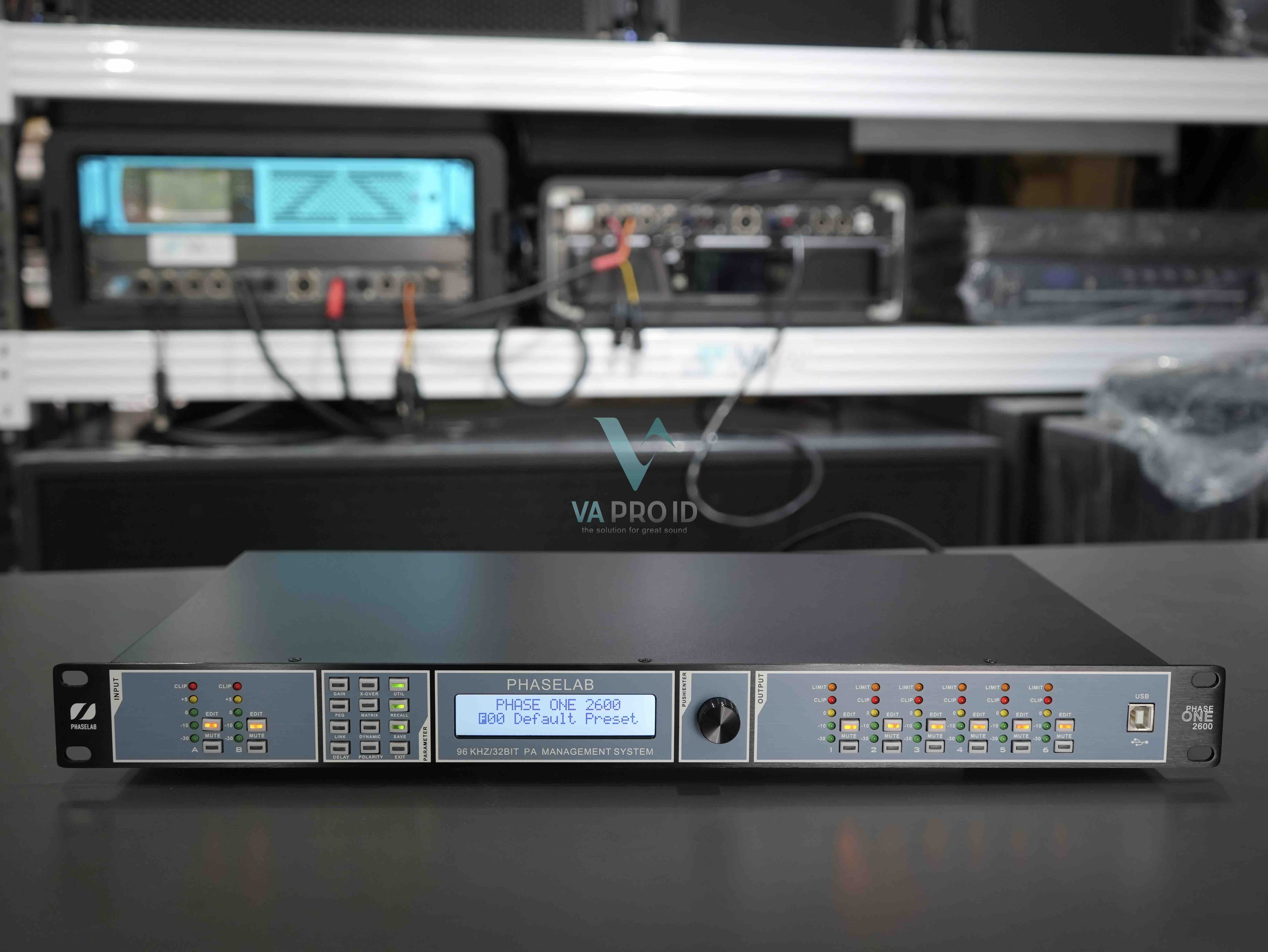 Dynamic prosessor speaker management Phaselab phaseone series