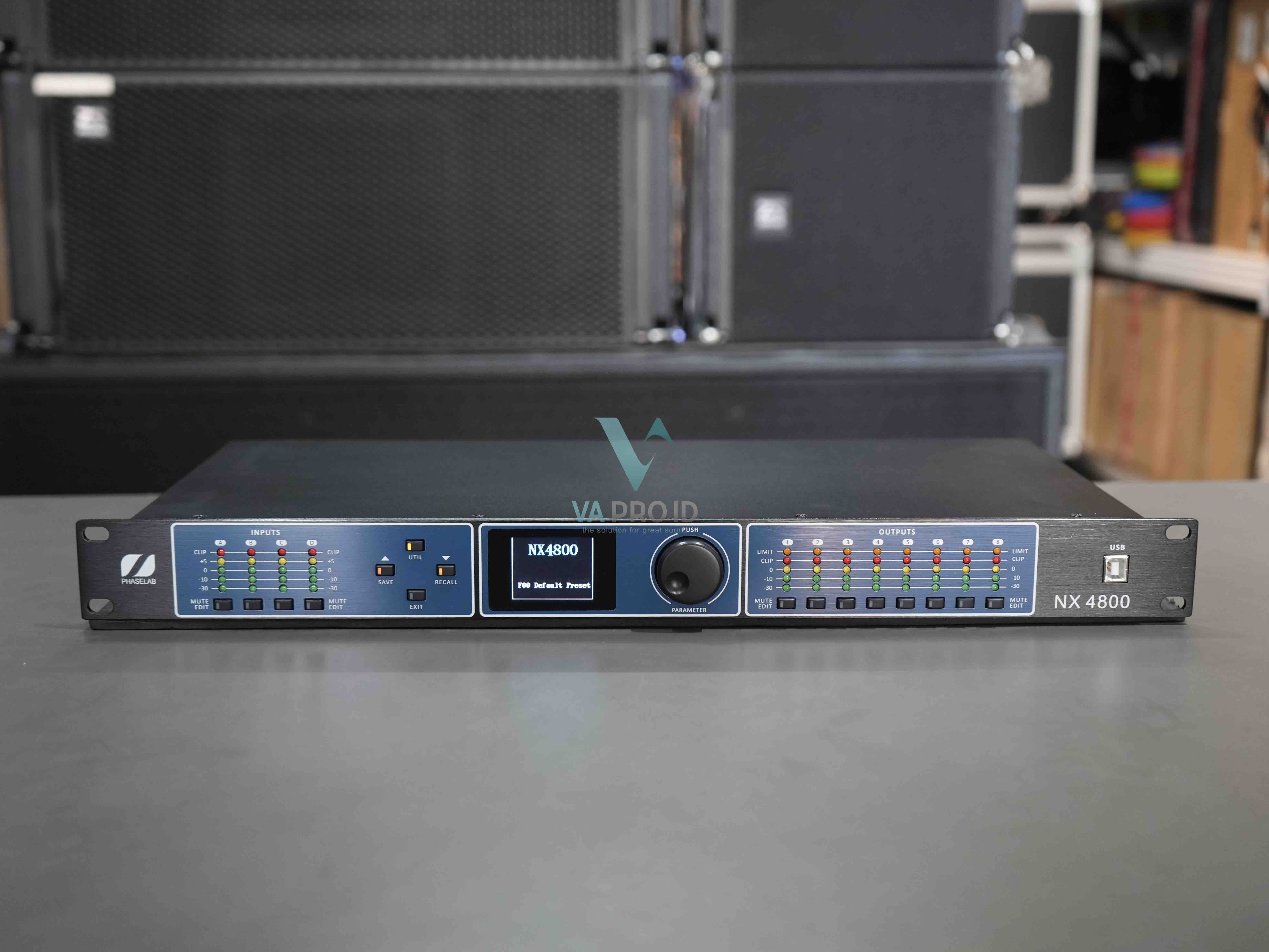 Dynamic prosessor speaker management Phaselab nx series 