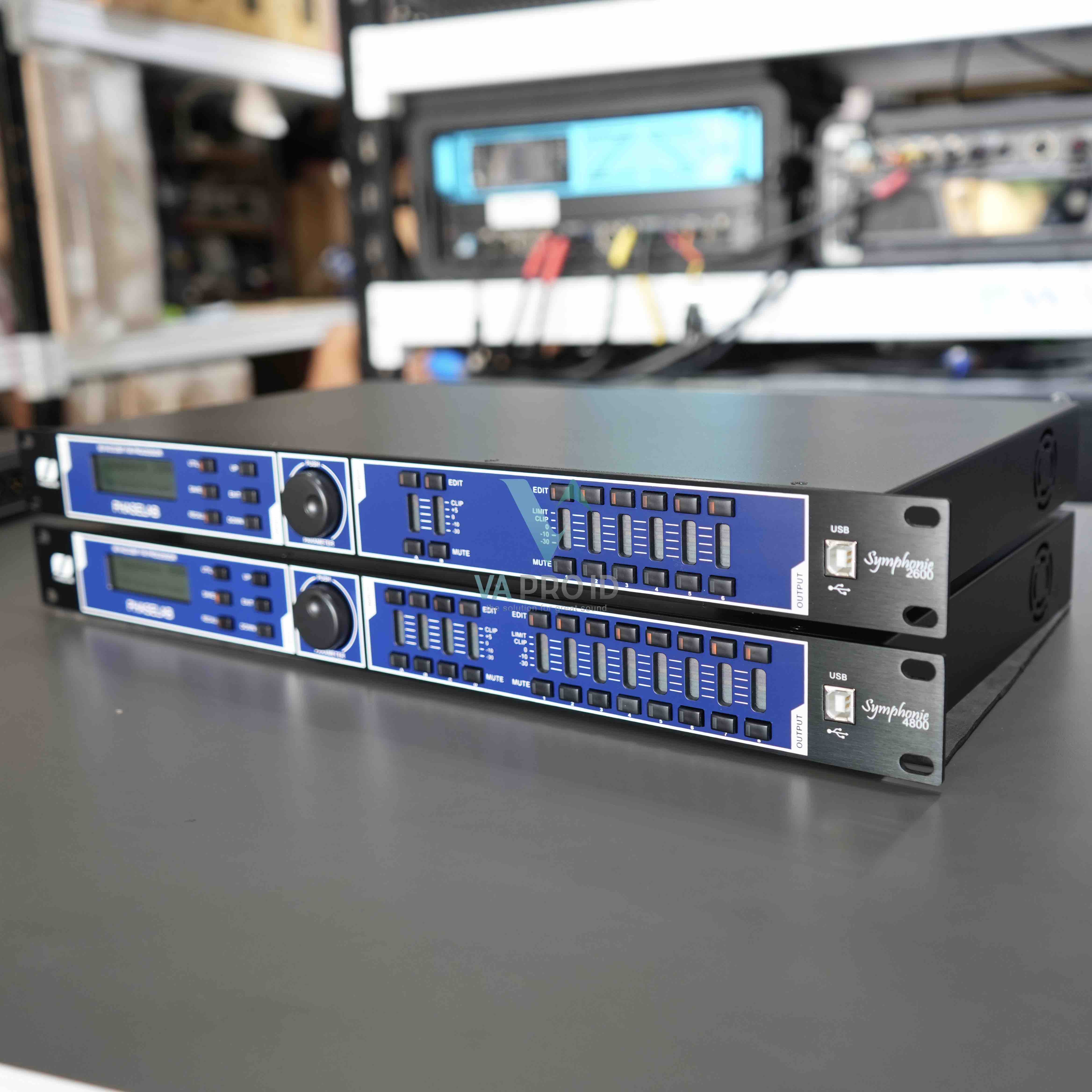 Dynamic prosessor speaker management Phaselab Symphonie series 