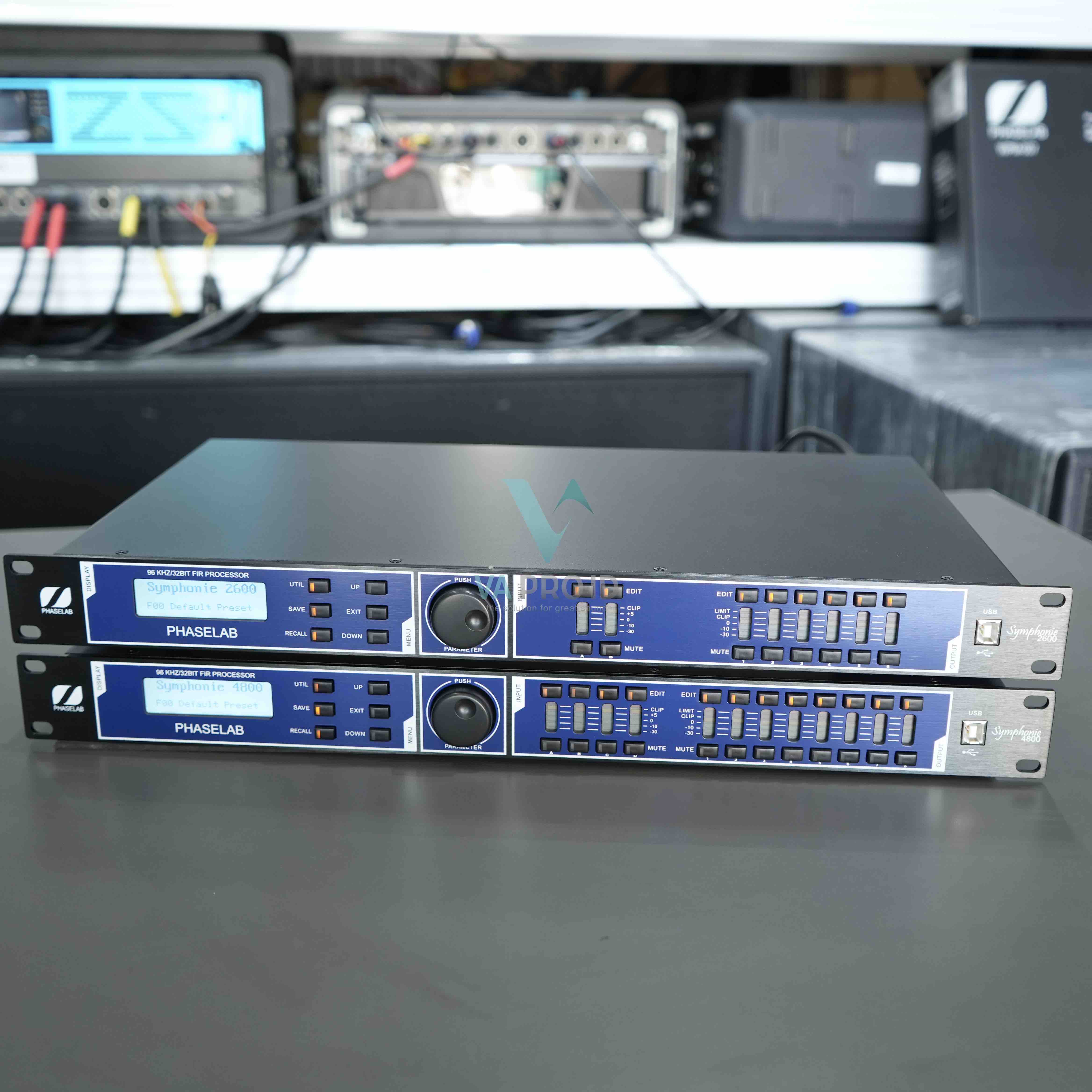 Dynamic prosessor speaker management Phaselab Symphonie series 