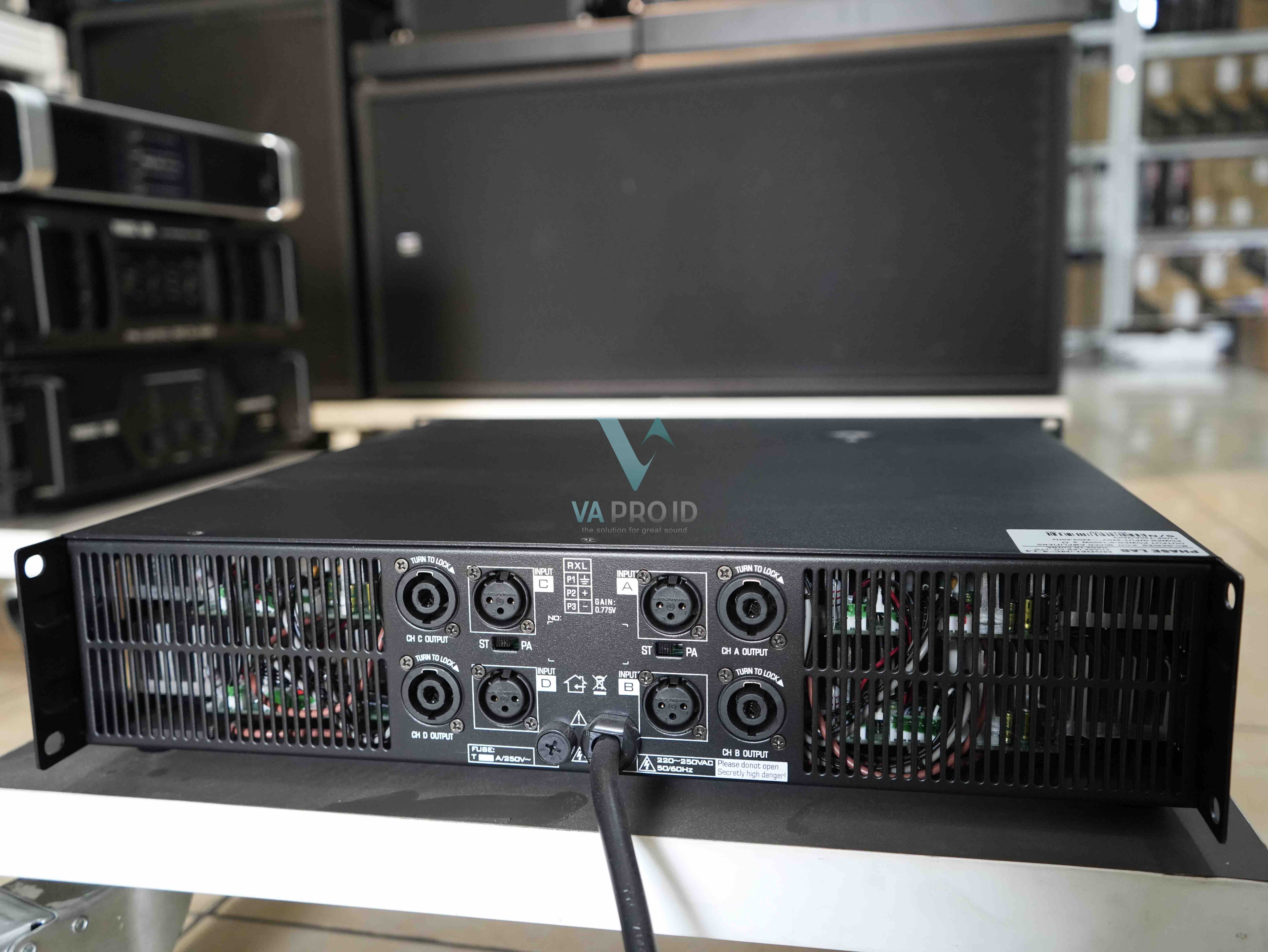 Power amplifier Phaselab MC 4.14 4chanel