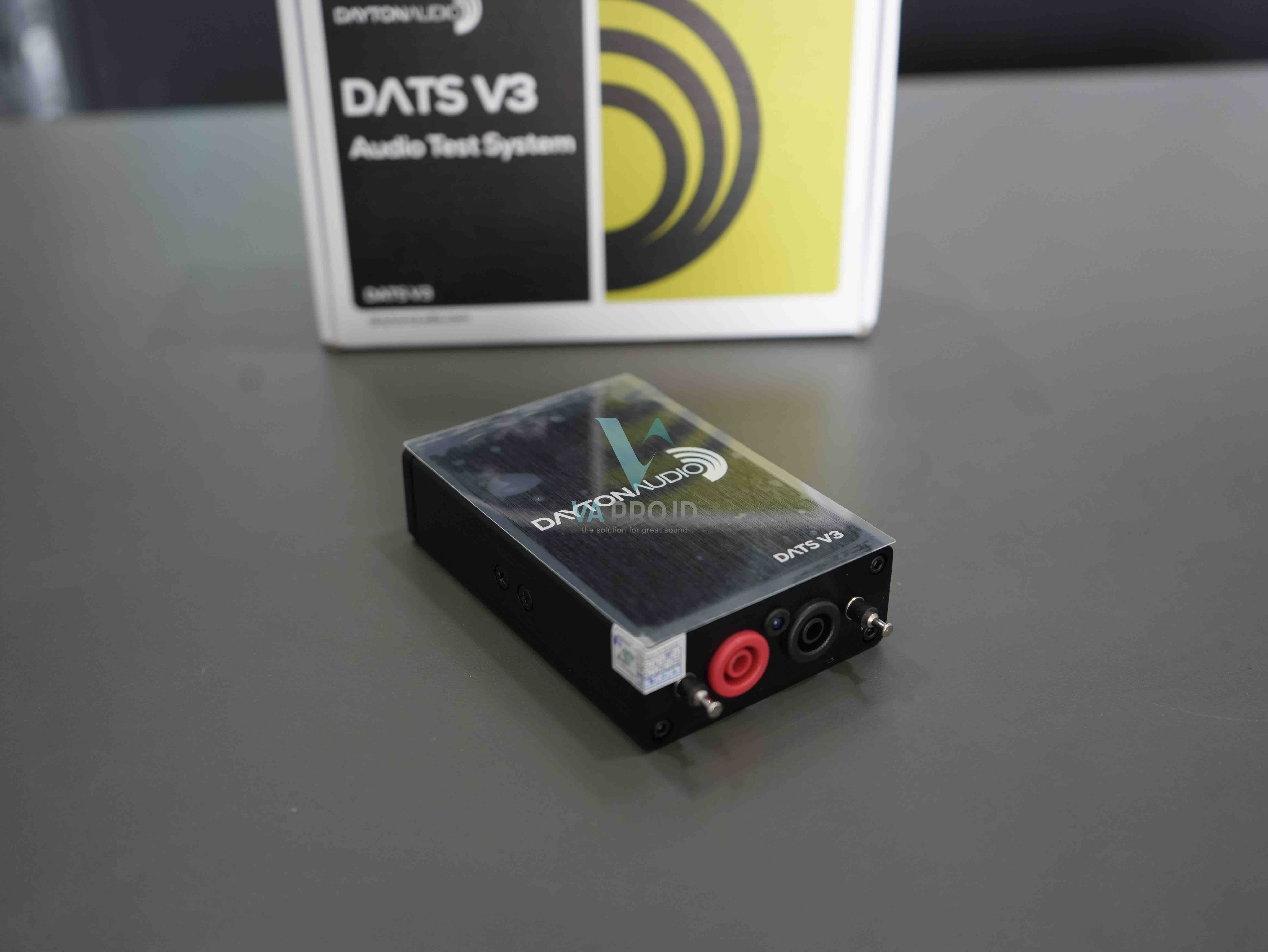 Soundcard measurement impedansi dayton dats v3
