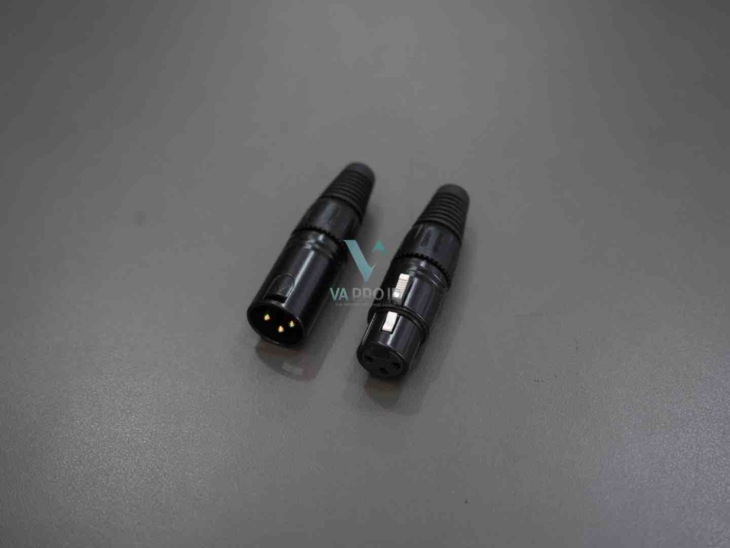 Konektor xlr verano brass gold