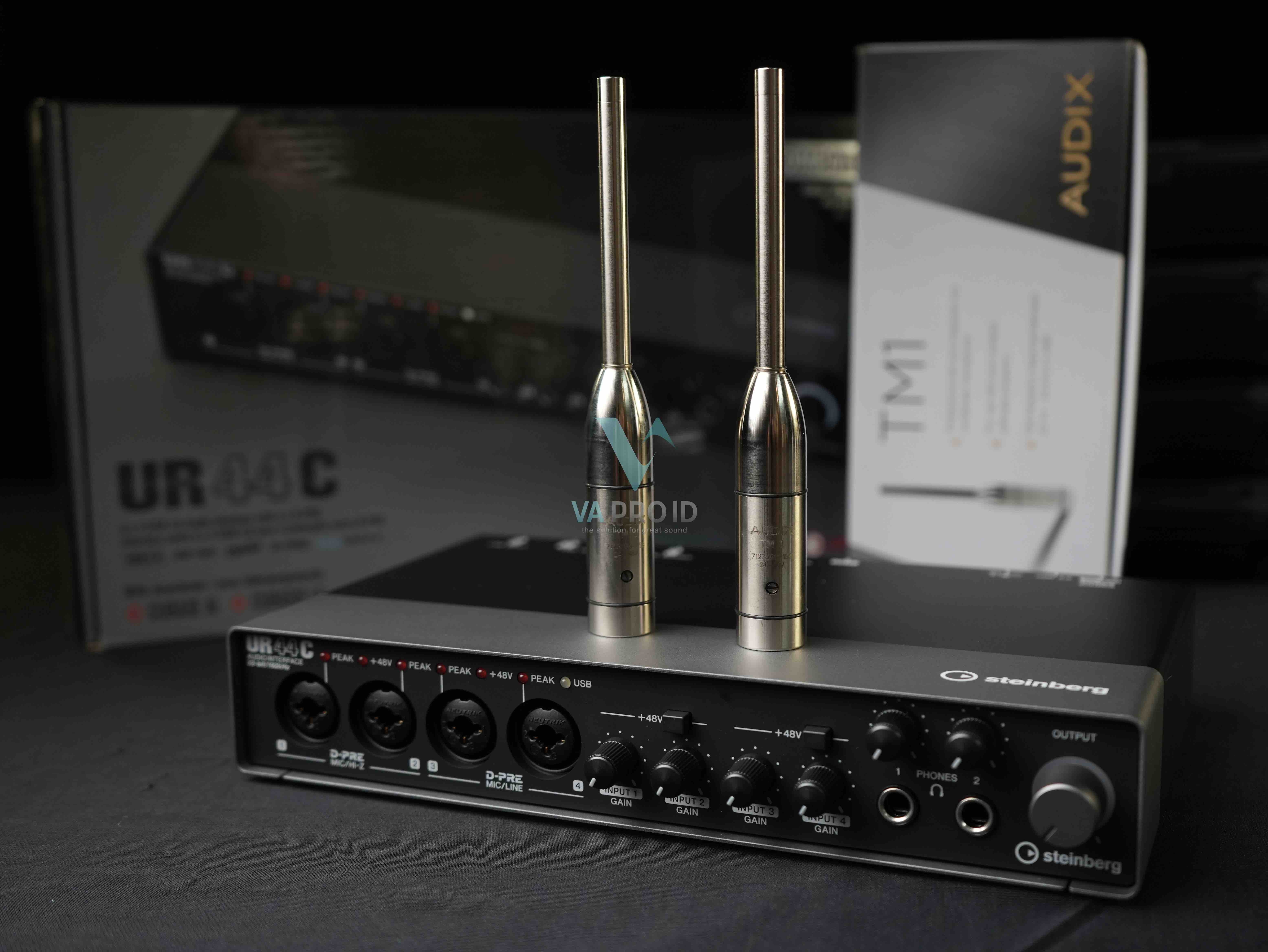 RTA Measurement Steinberg ur44c Mic audix TM1