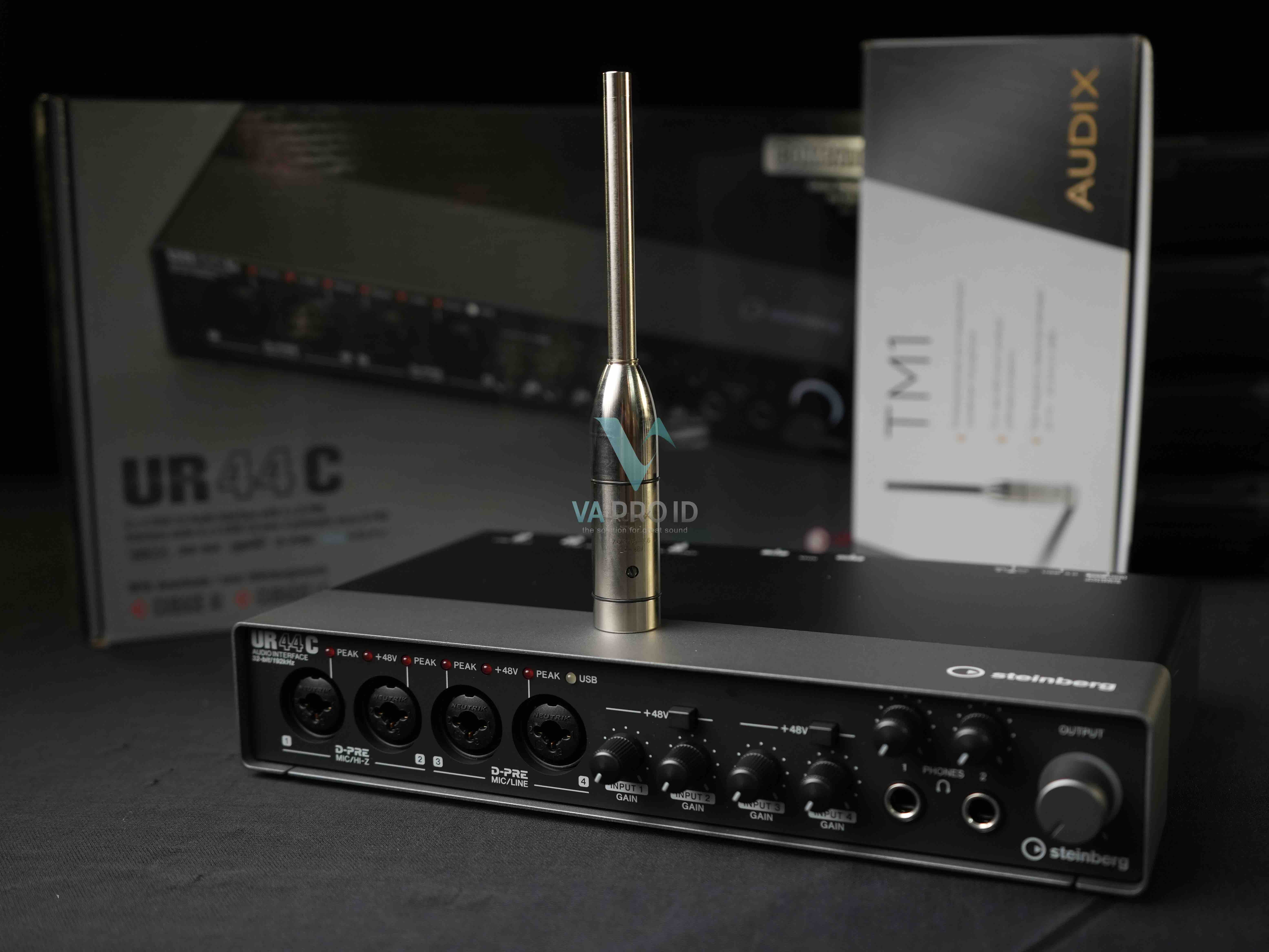 RTA Measurement Steinberg ur44c Mic audix TM1