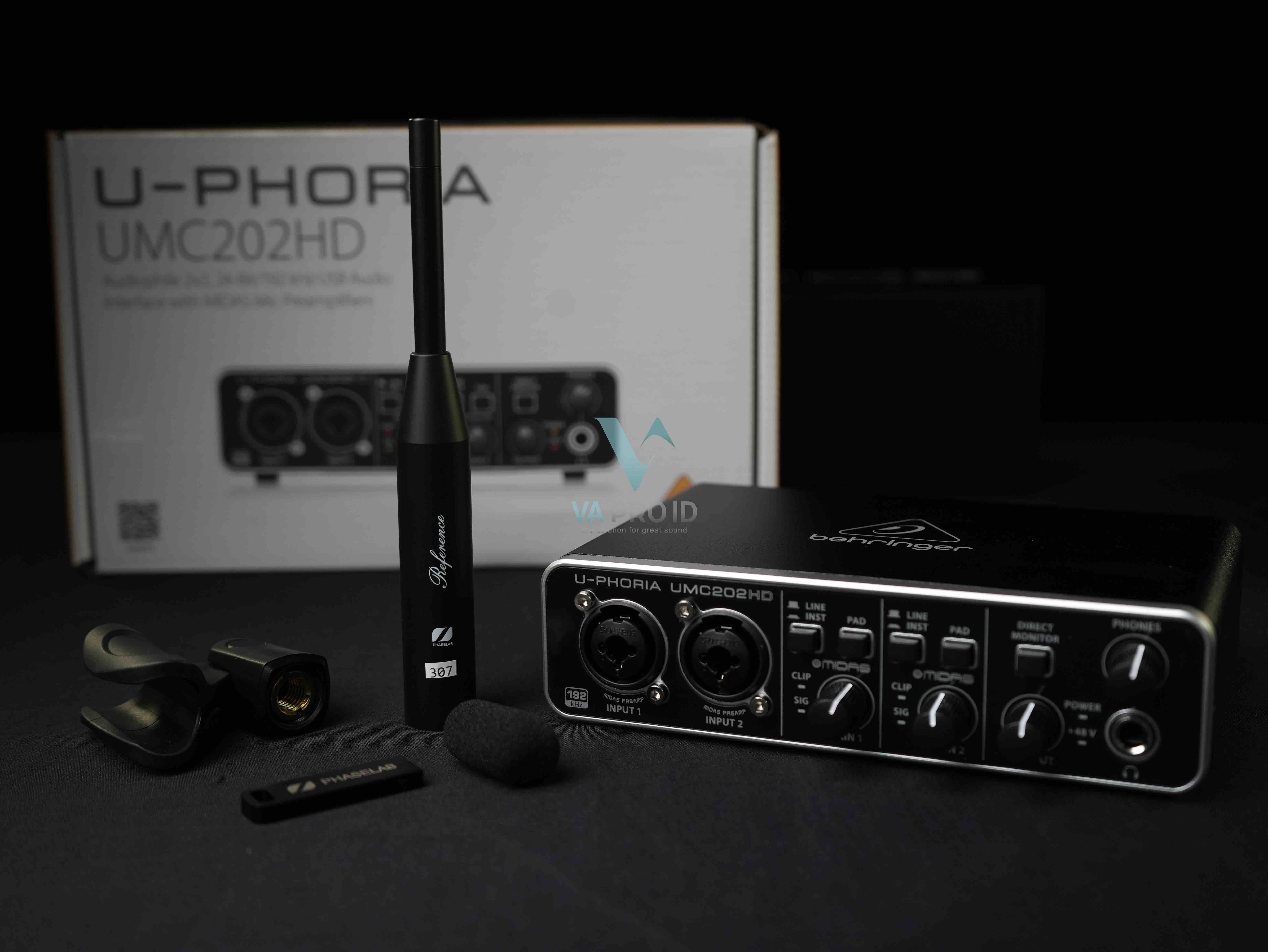 RTA Measurement Behringer umc202hd mic Reference