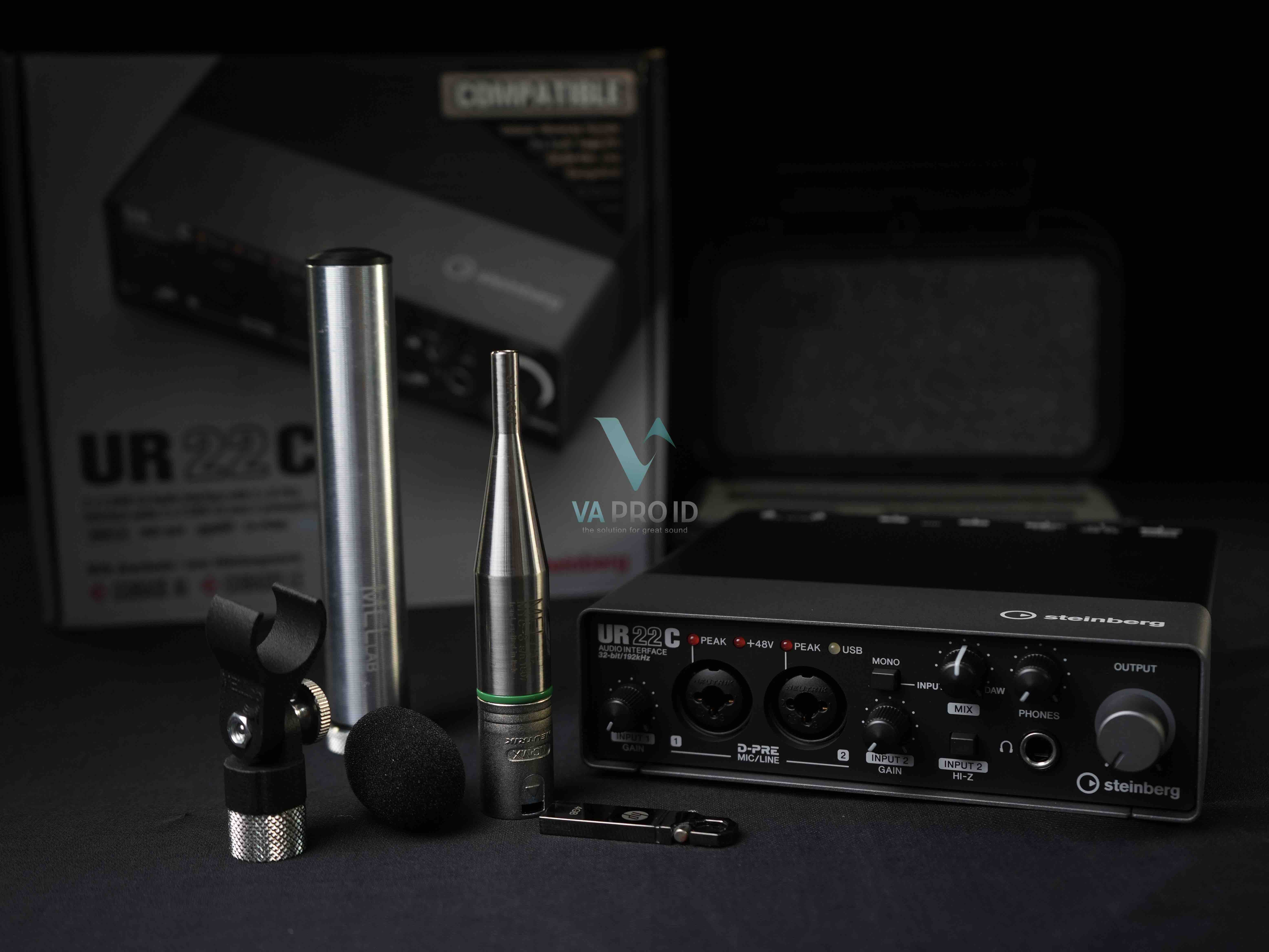 RTA Measurement steinberg ur22c mic mellab myc3