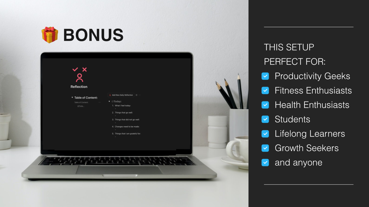 Notion Habits Tracker Pro