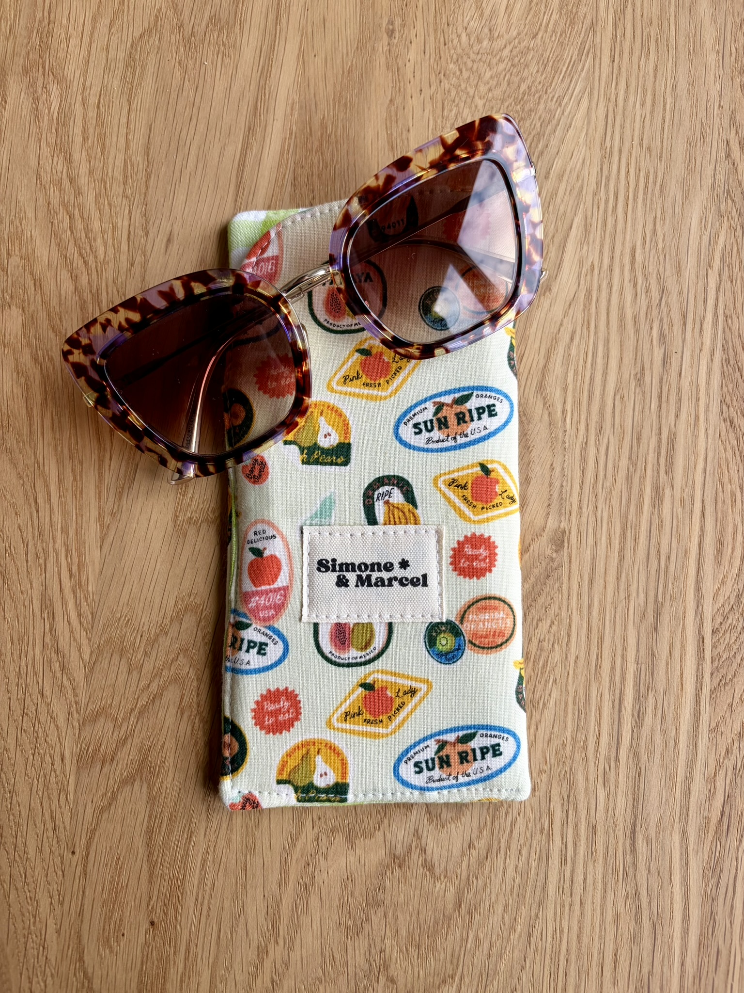Etui à lunettes - Fruits