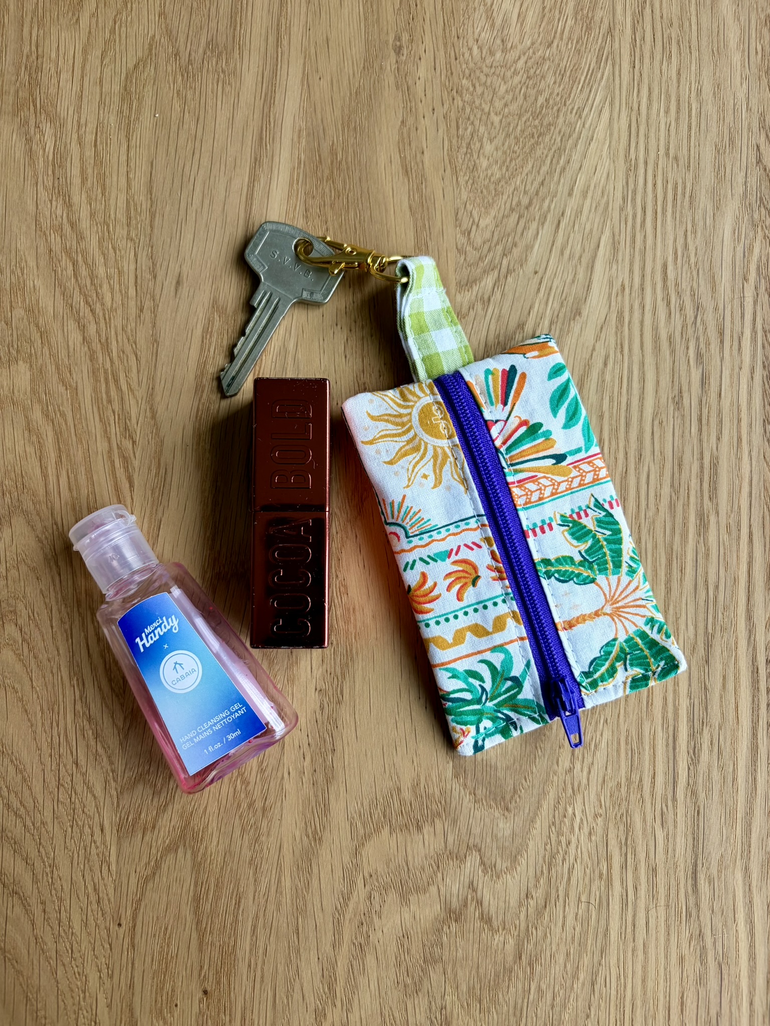 Porte-clé pochette - Jungle