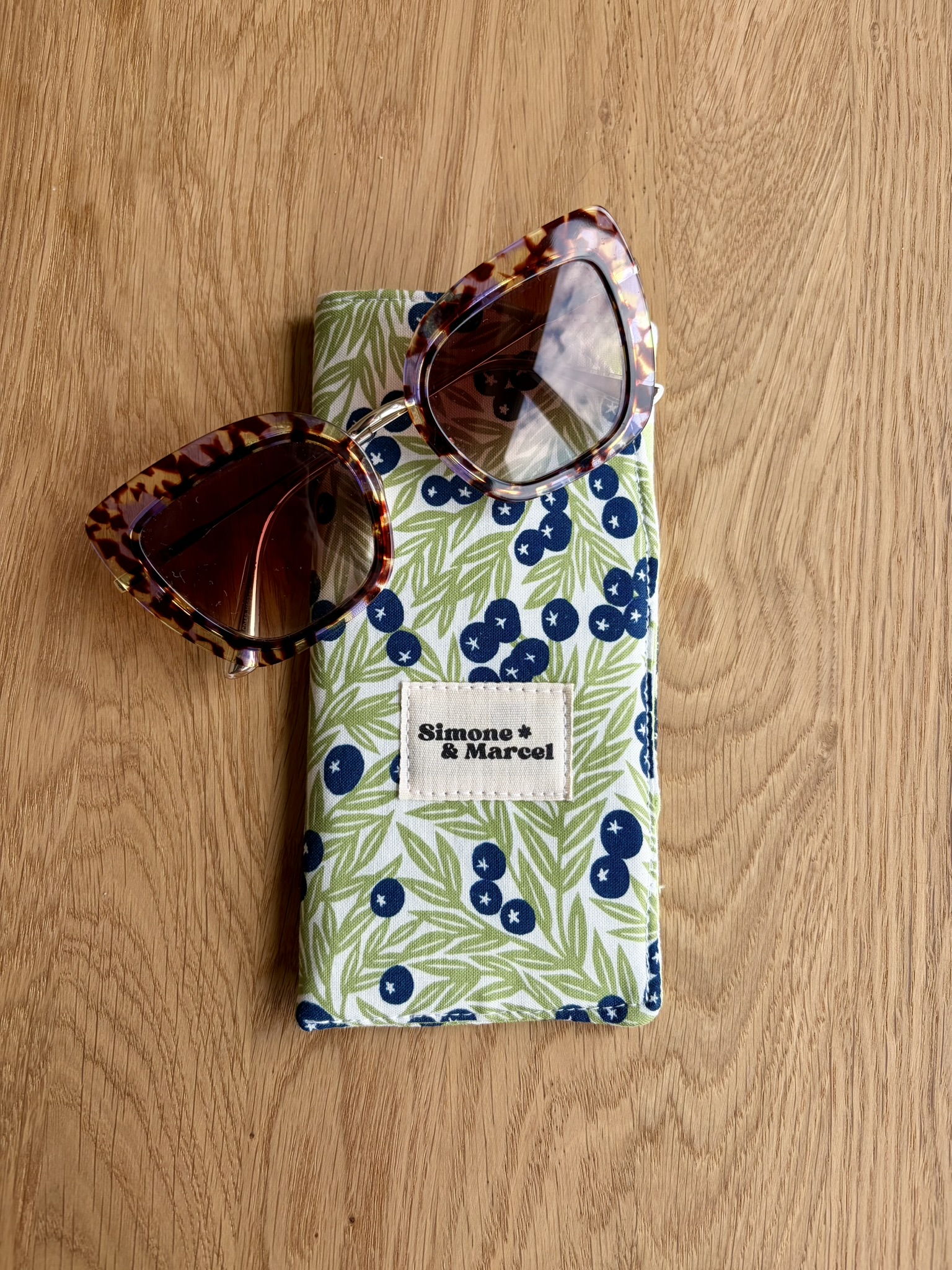 Etui à lunettes - Myrtilles