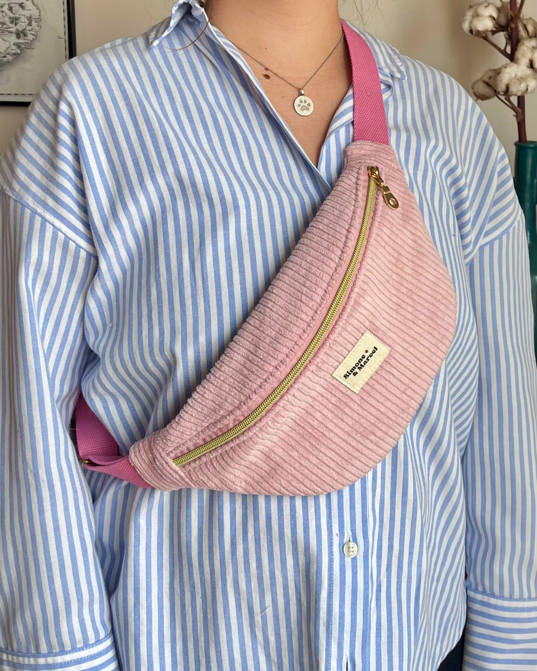 Sac banane Berlin rose - collection automne