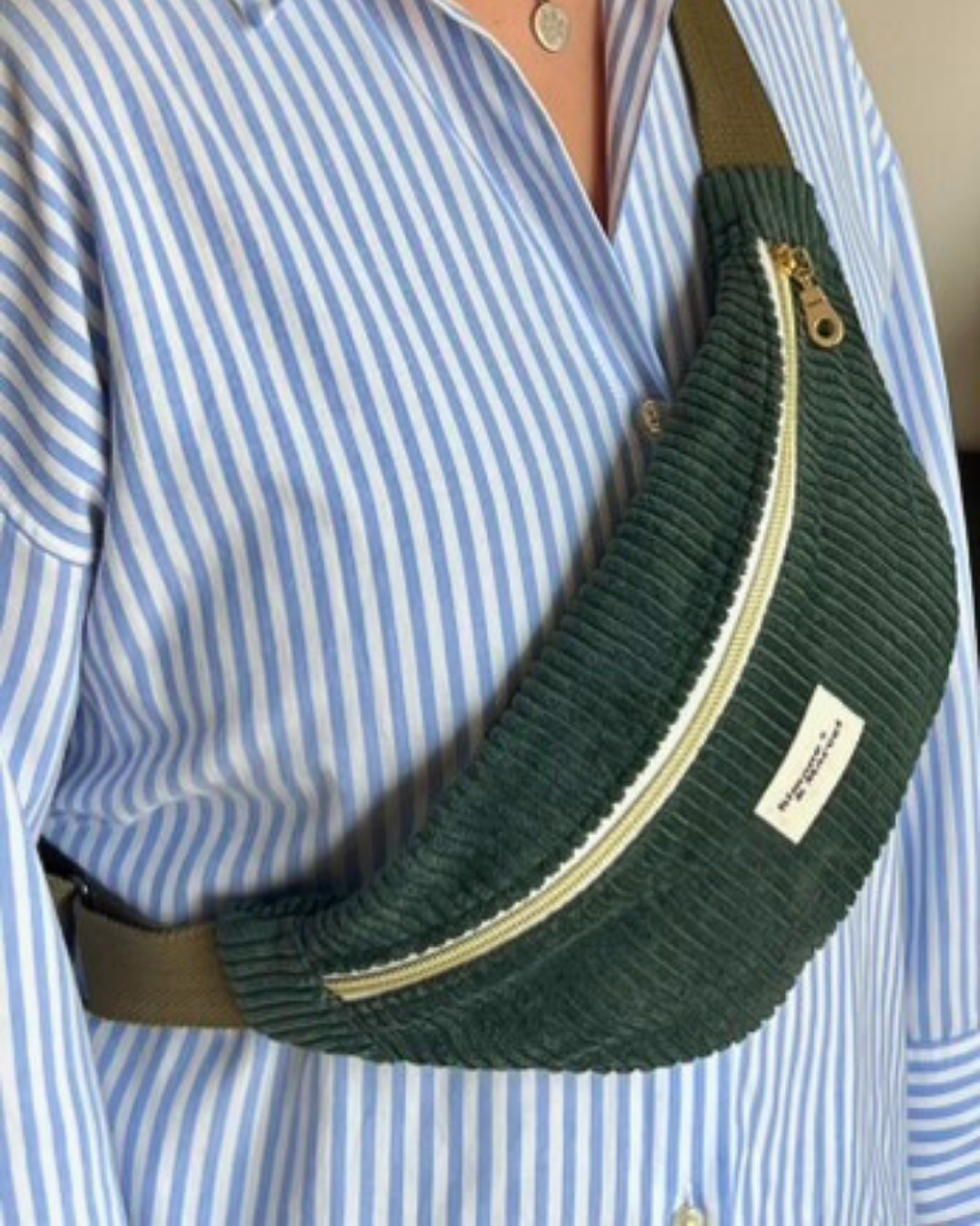 Sac banane Berlin verte - collection automne