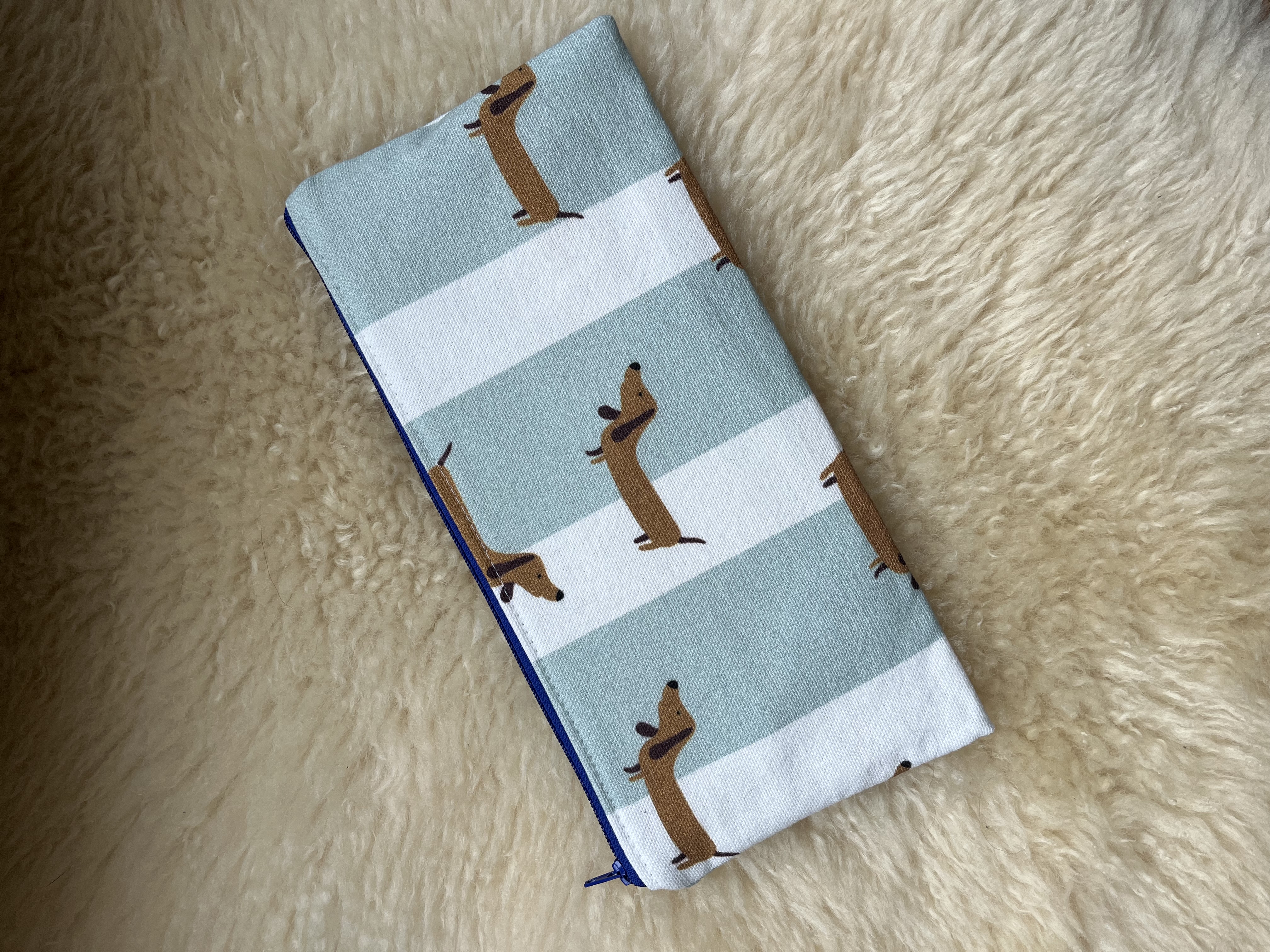 Pochette plate Teckel