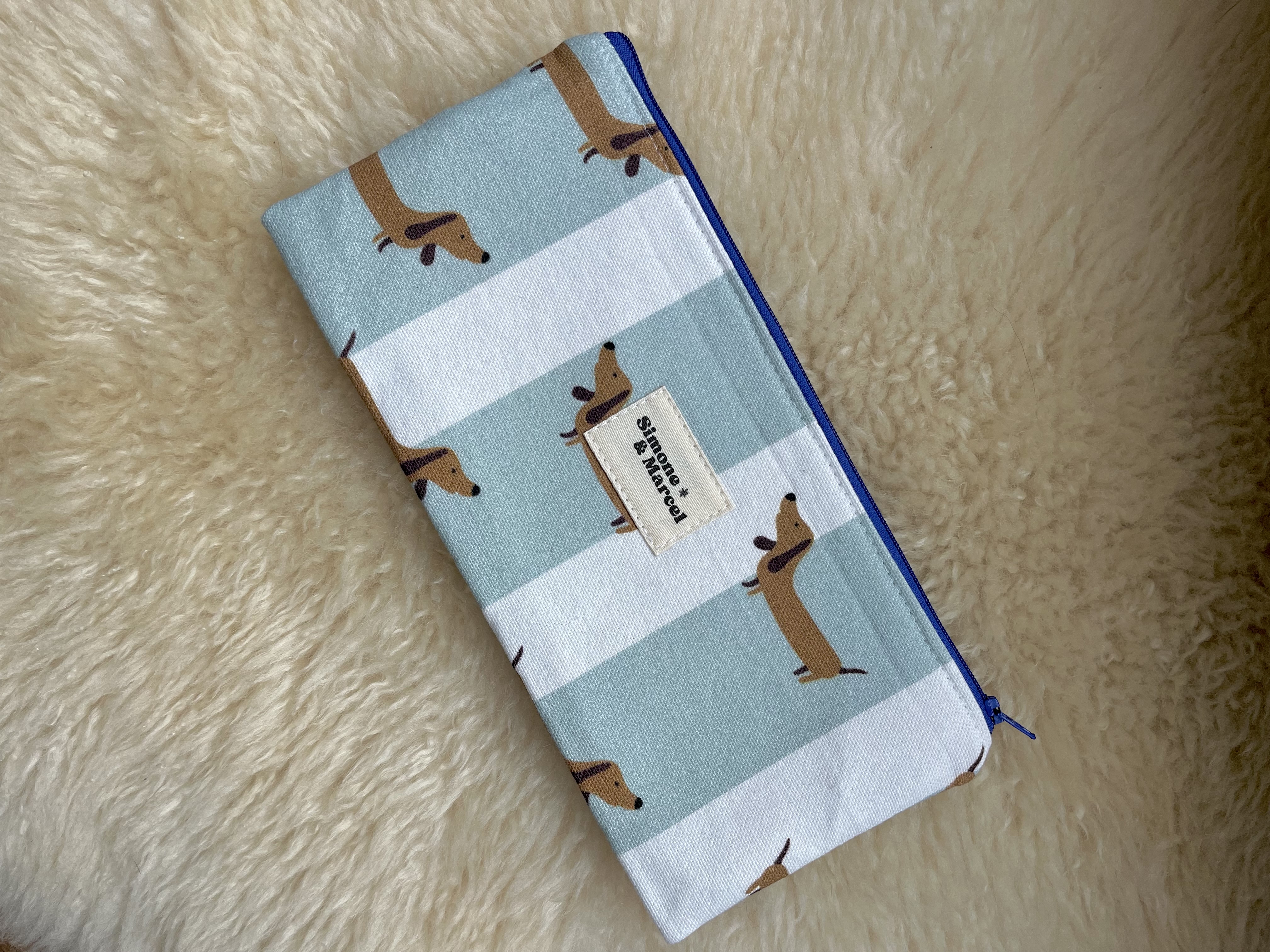 Pochette plate Teckel