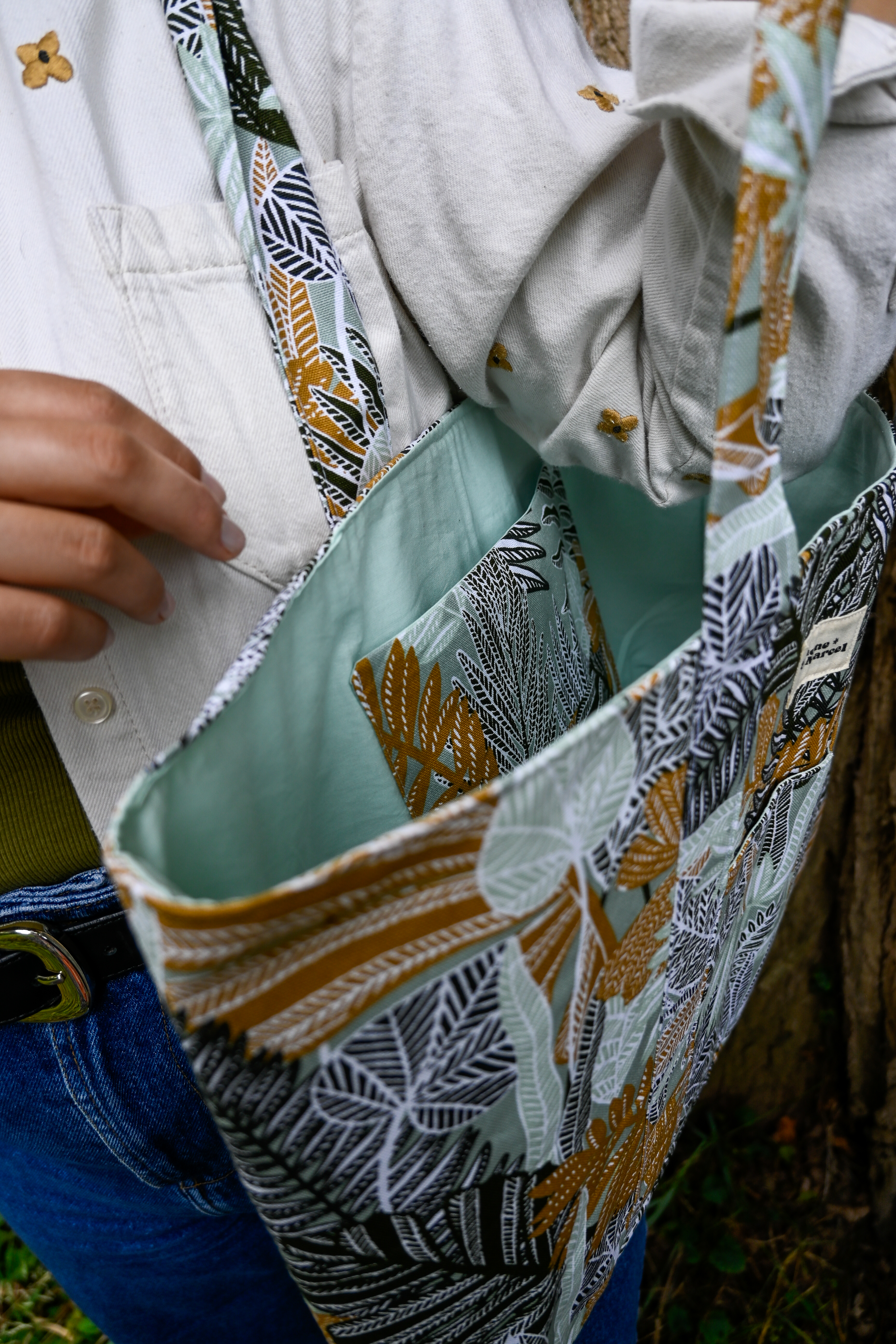 Cabas Tulum à motifs