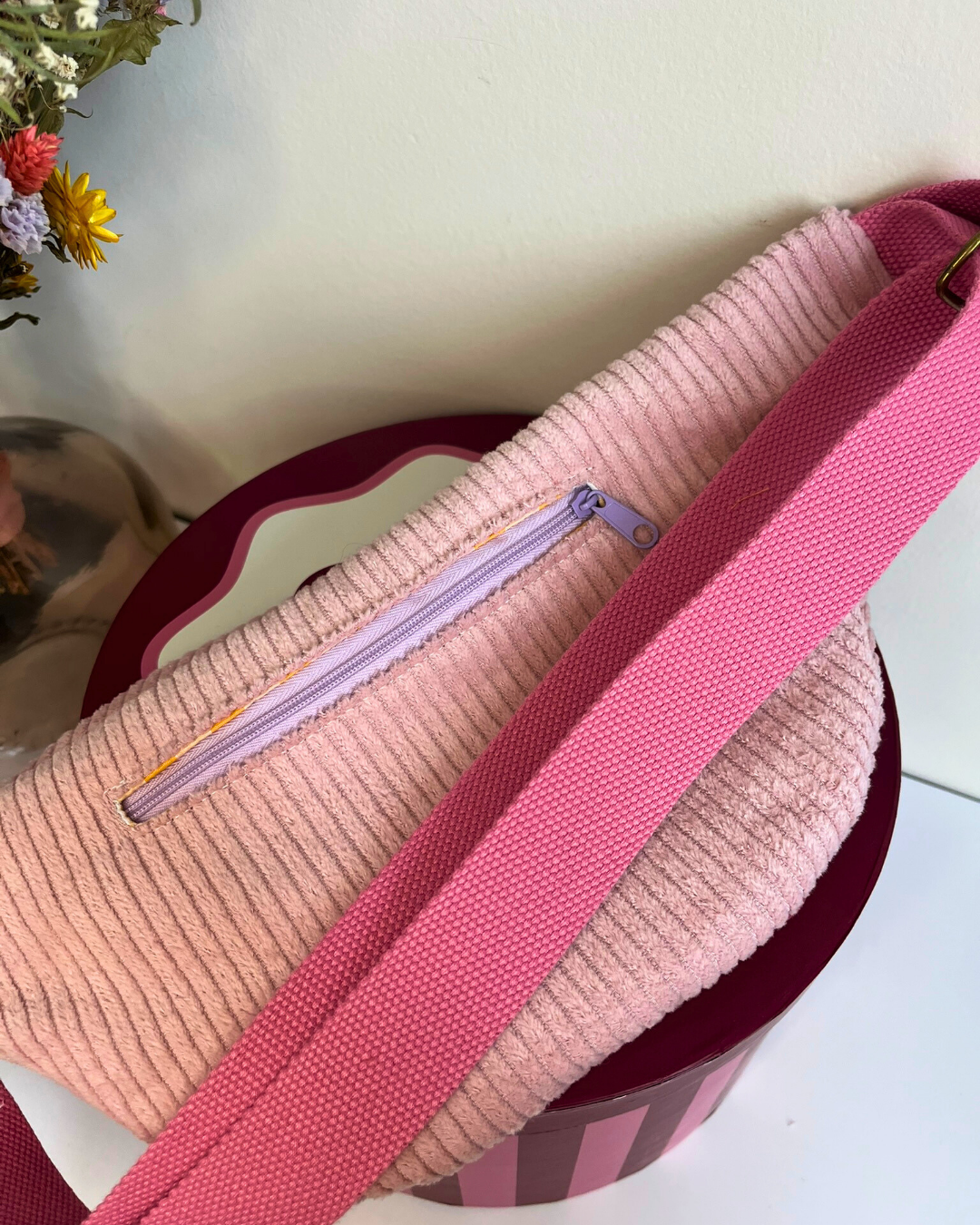 Sac banane Berlin rose - collection automne