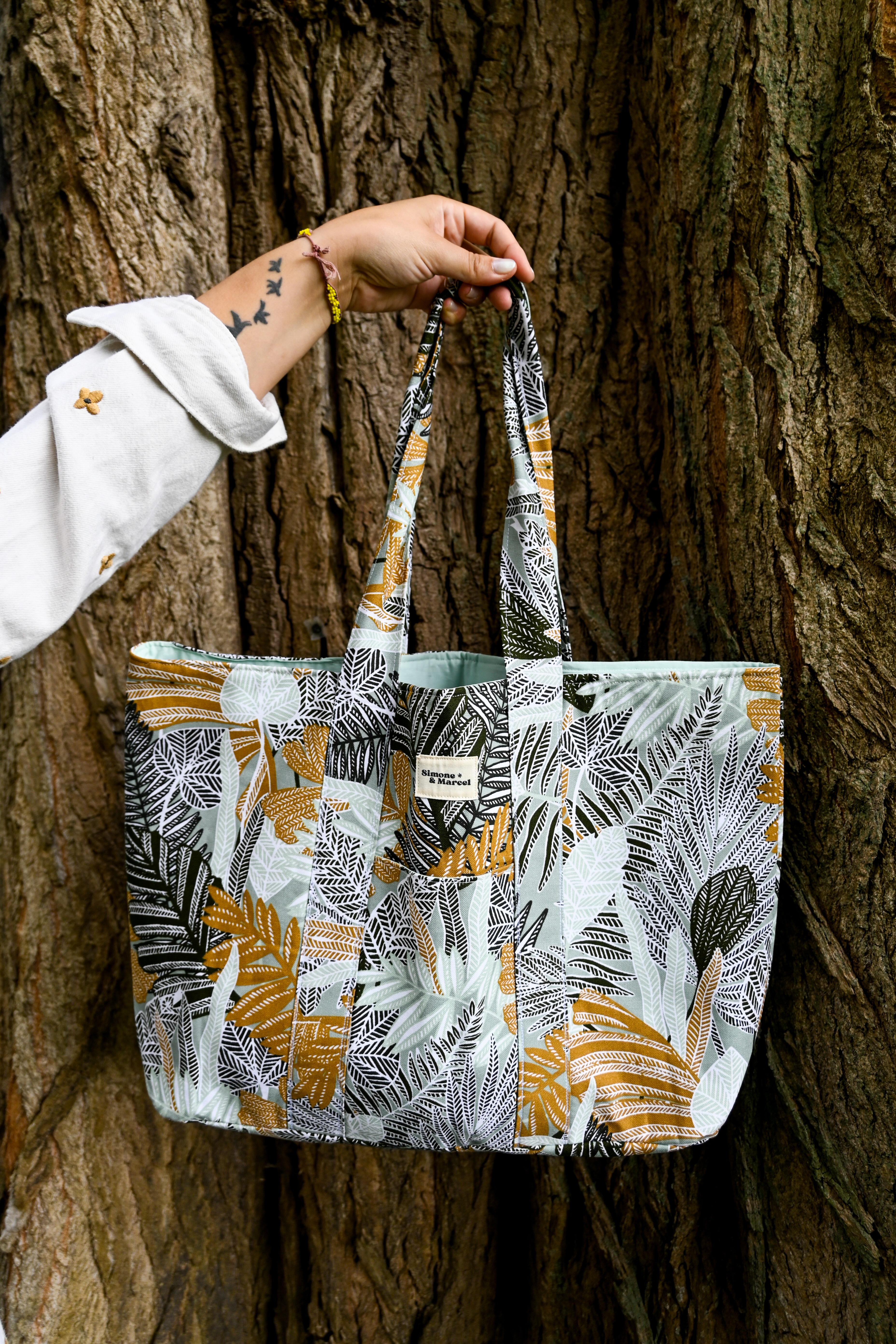 Cabas Tulum à motifs