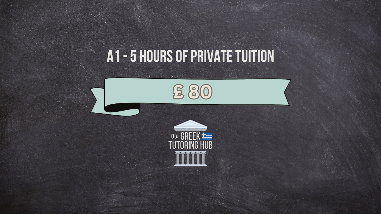 Level A1 - Online - 5 Hour Package Tuition Service (1-to-1)