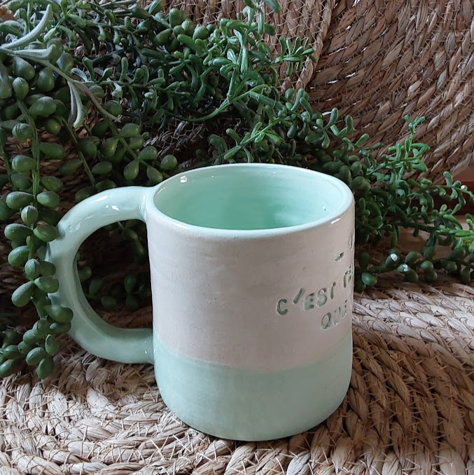 Tasse à message " Unique c'est tellement mieux que parfaite "