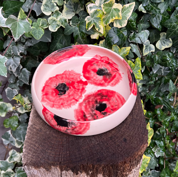 Assiette creuse COQUELICOT