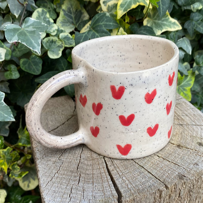 Tasse AMOUR BLANC MOUCHETE