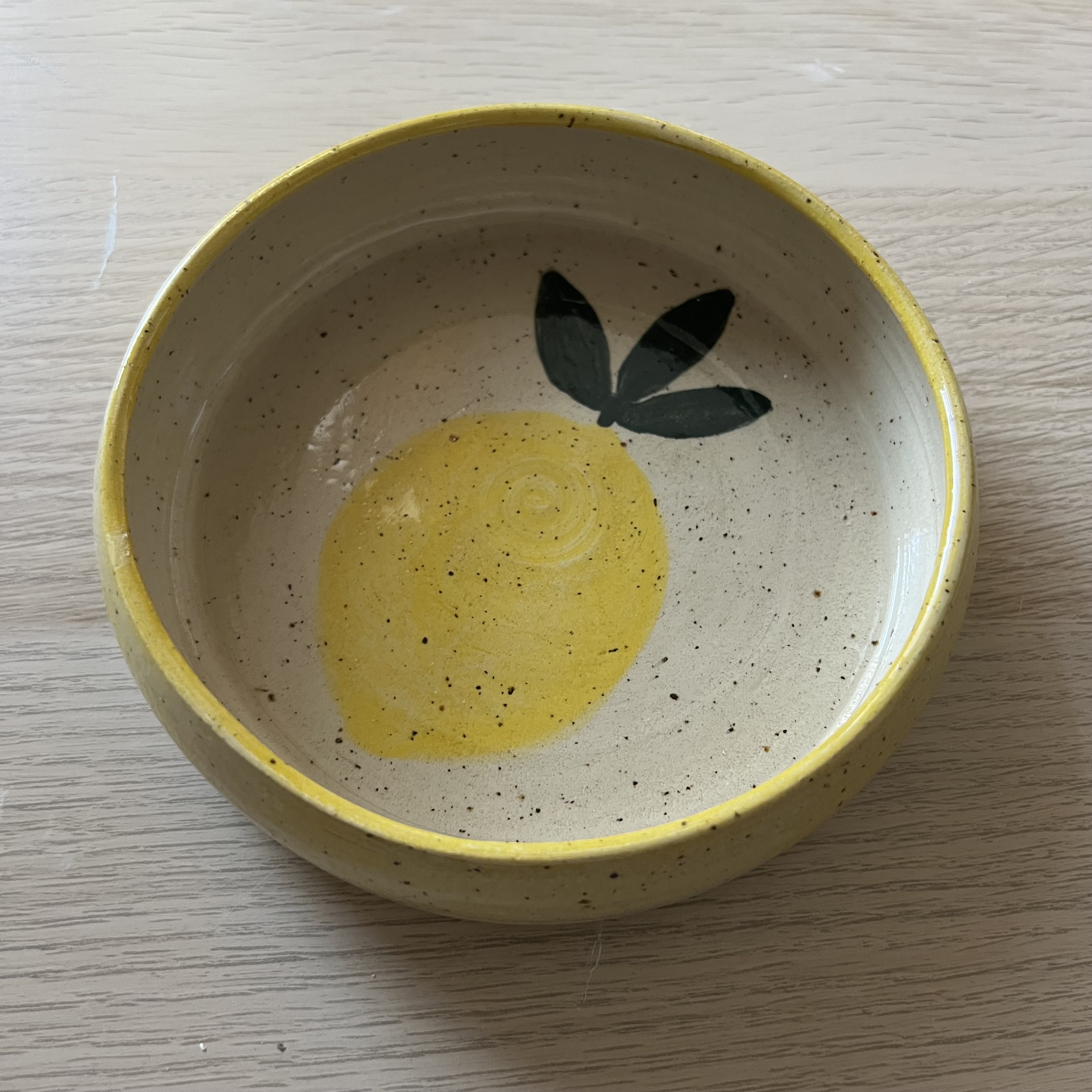 Assiette creuse CITRON