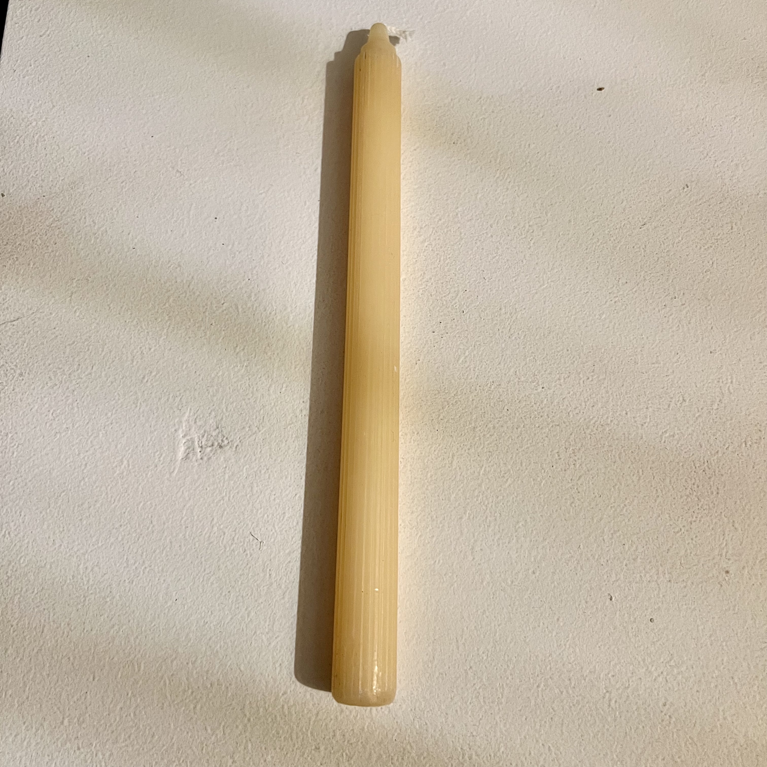 Bougie jaune pour TOTEM DE LUMIERE