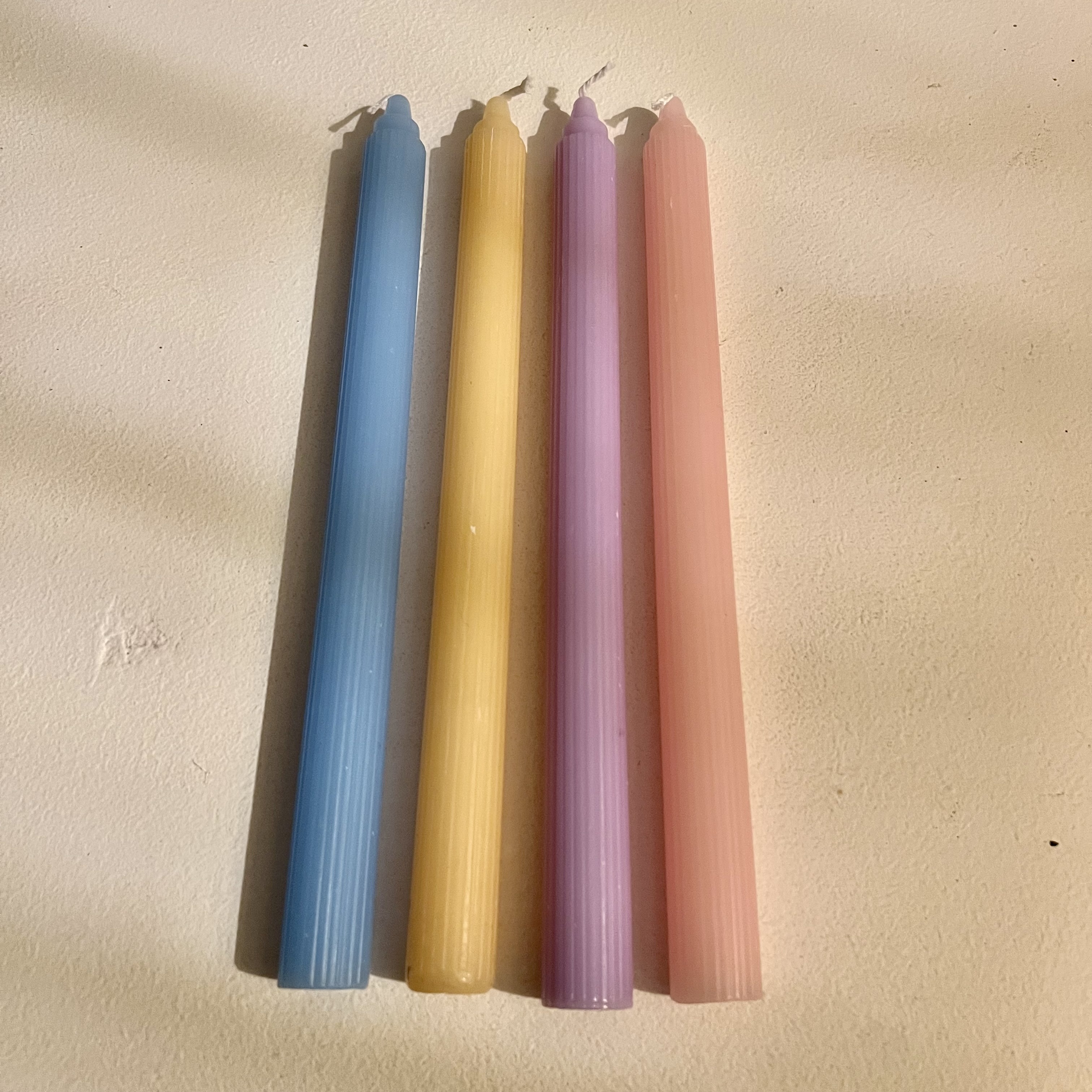 Bougie bleue pour TOTEM DE LUMIERE