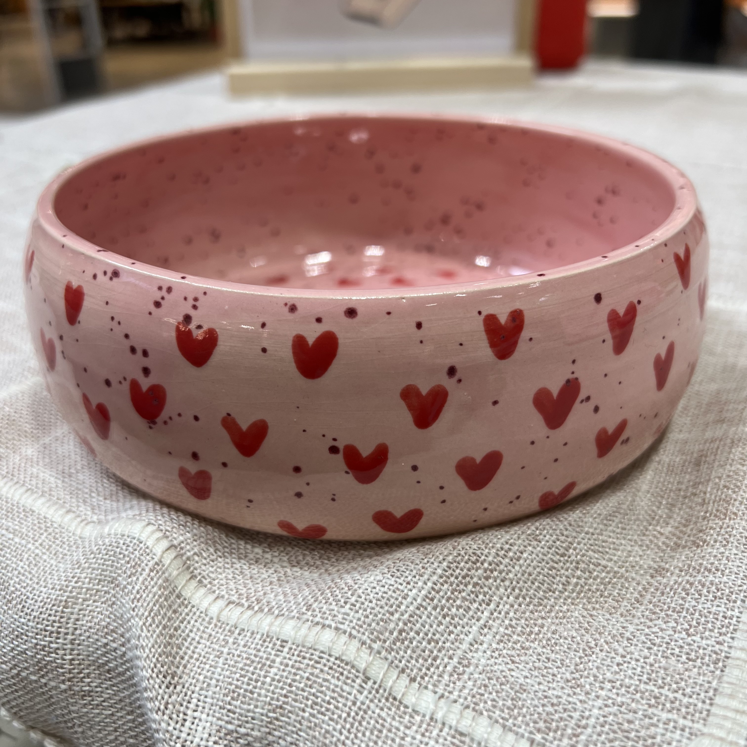 Assiette creuse AMOUR