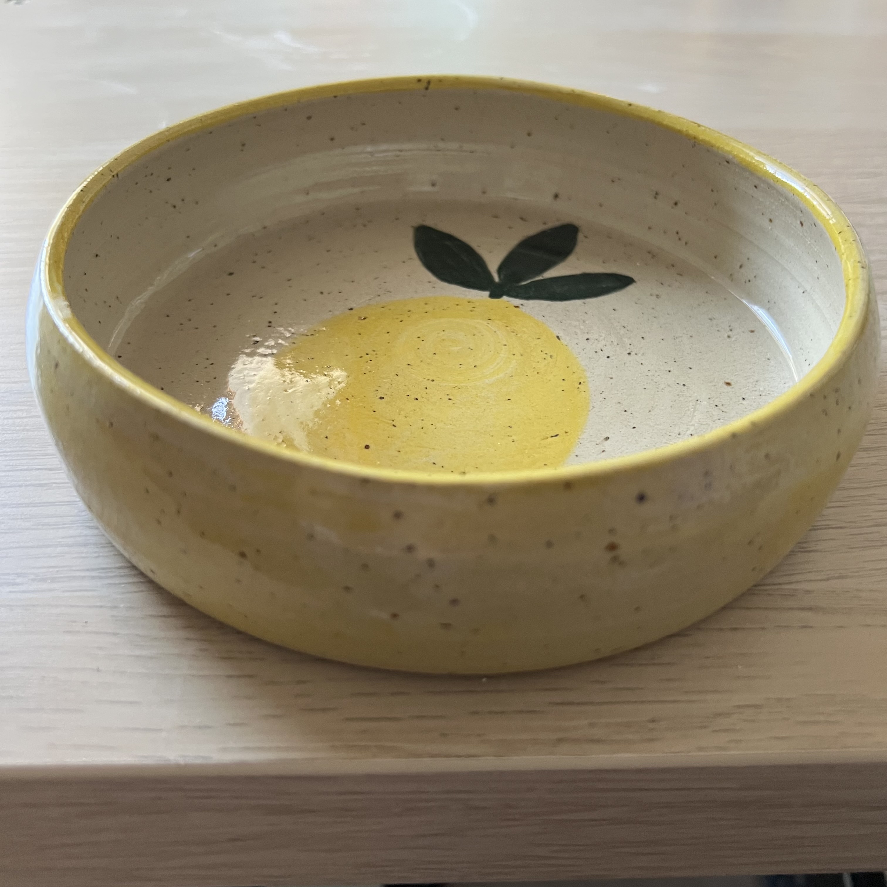 Assiette creuse CITRON